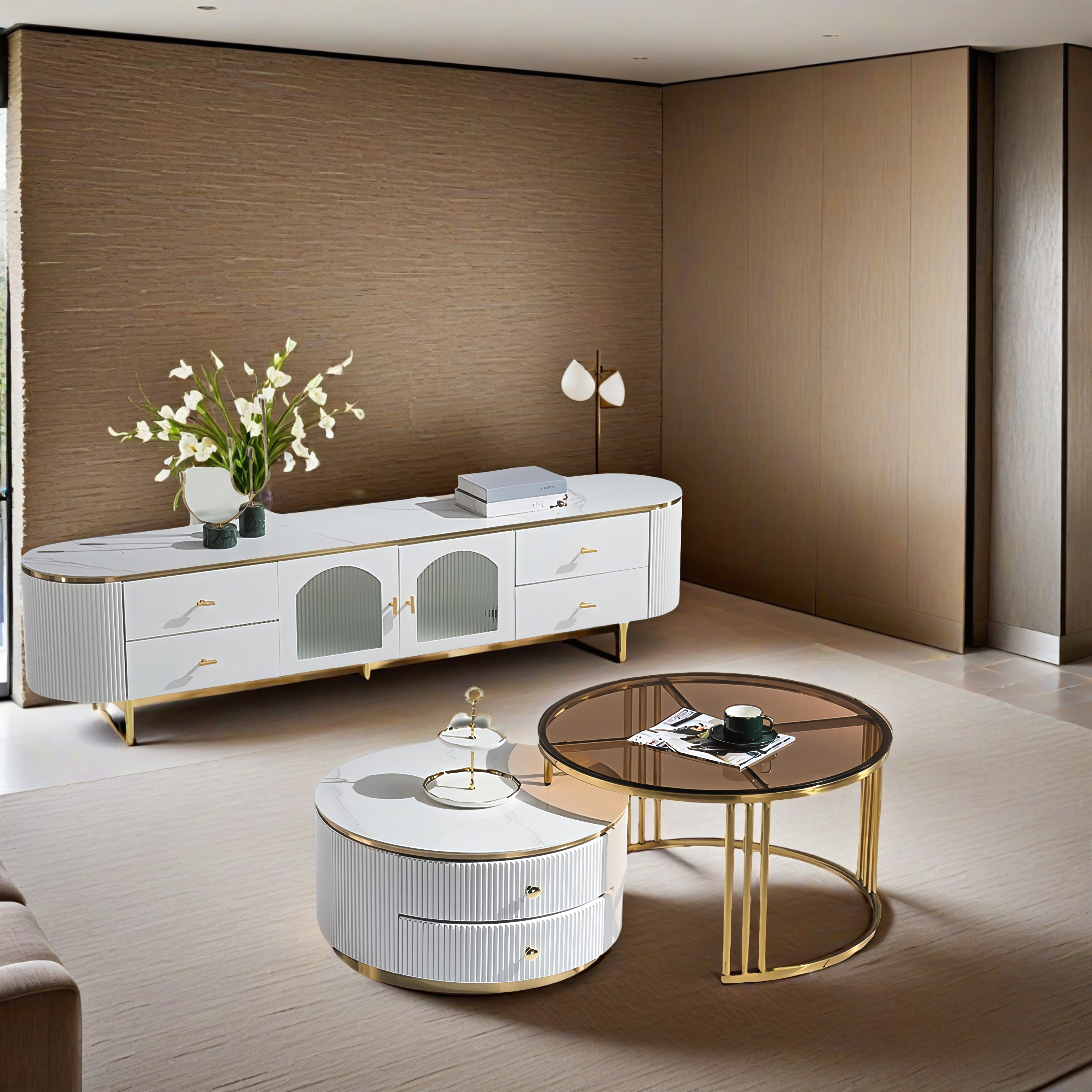 Designer Couchtisch und TV Board Haldensleben