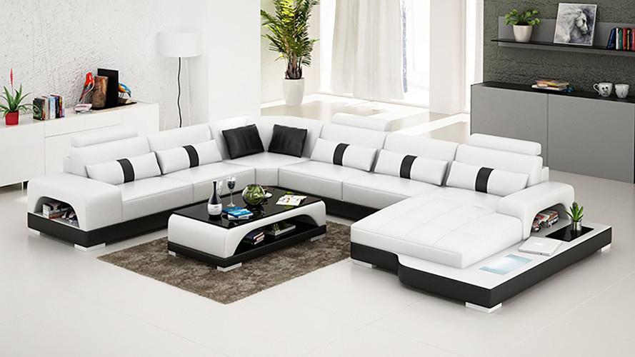 Sofa - Wohnlandschaft U-form