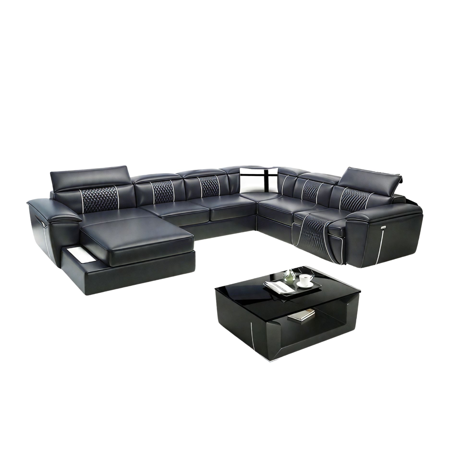Sofa Grenoble - Wohnlandschaft U-form