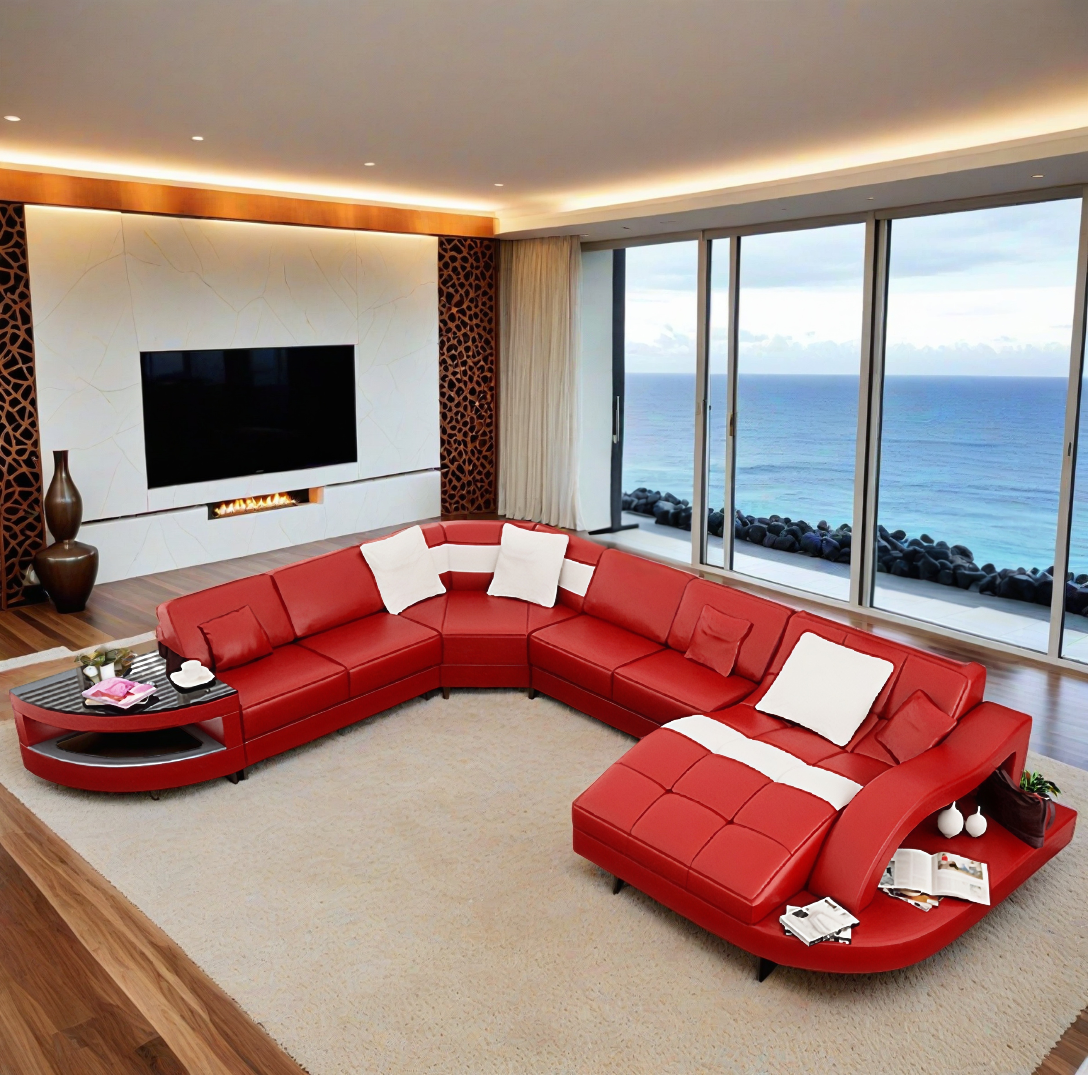 Sofa Bali -  Wohnlandschaft U-form