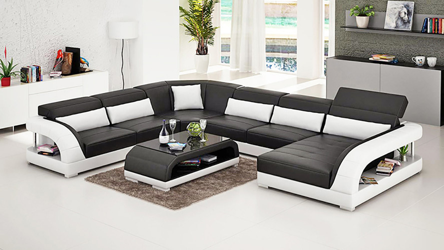 Sofa Dessau - Wohnlandschaft U-form
