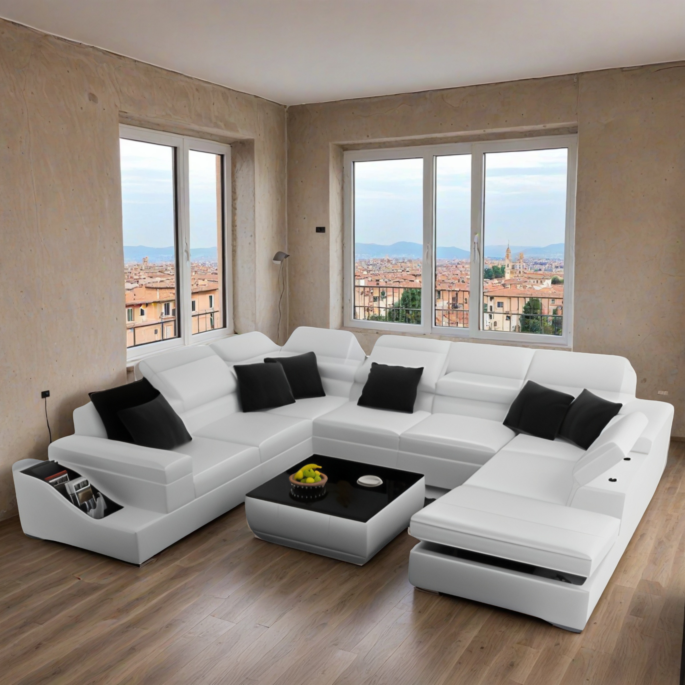Sofa Oberstaufen Wohnlandschaft U-form