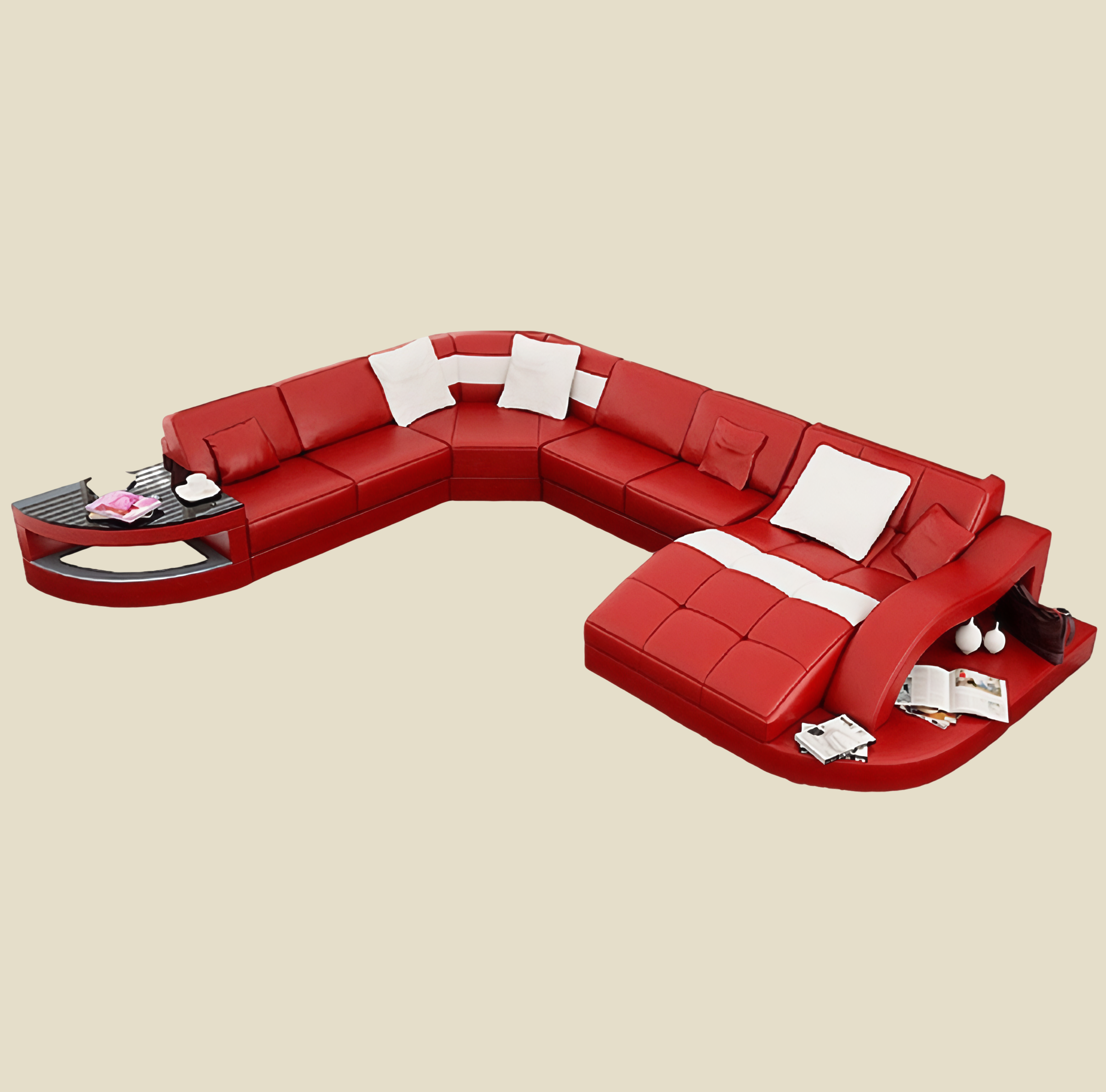 Sofa Bali -  Wohnlandschaft U-form