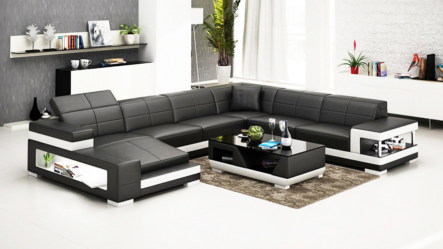 Sofa Vilnius - Wohnlandschaft U-form