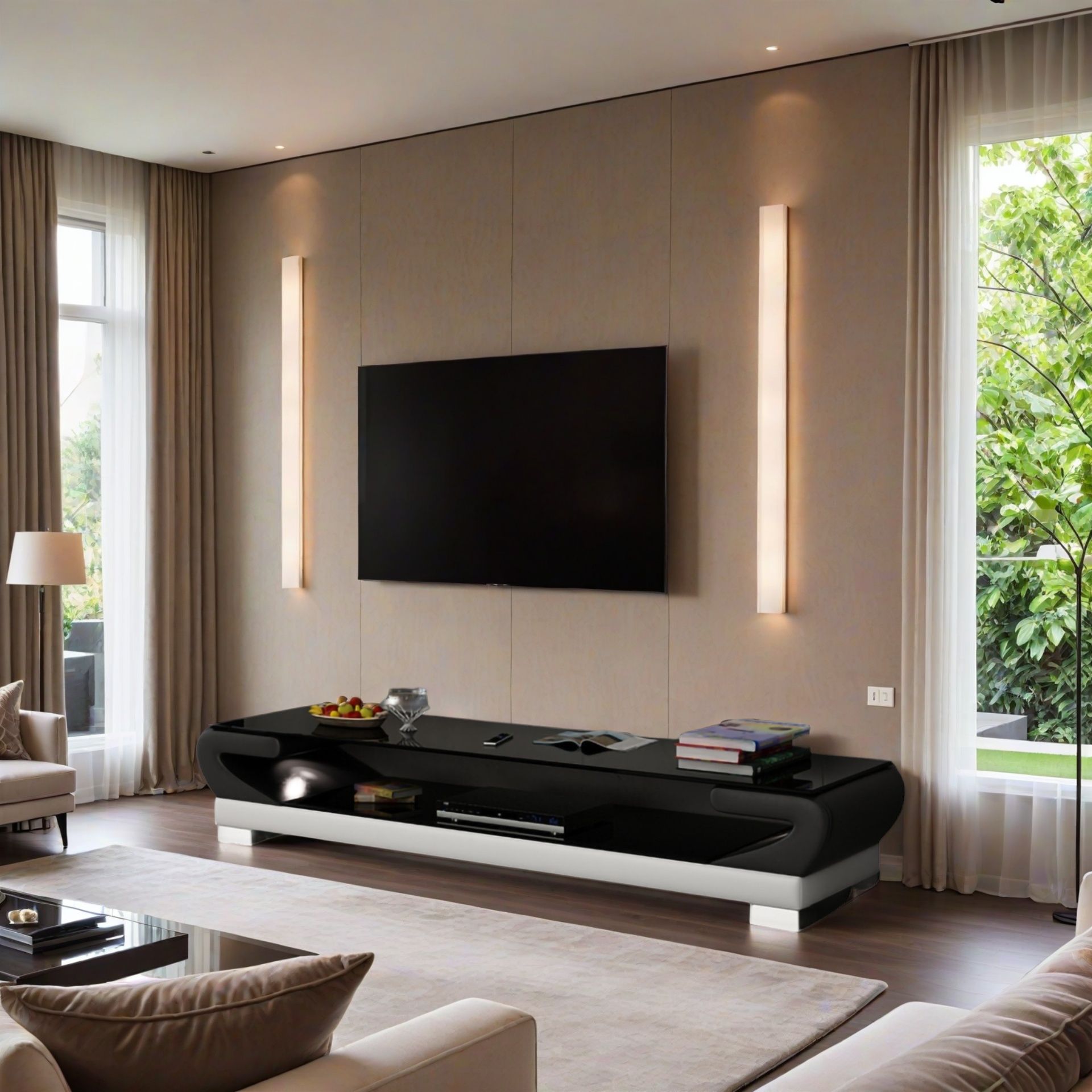 Designer TV-Board - Bordeaux