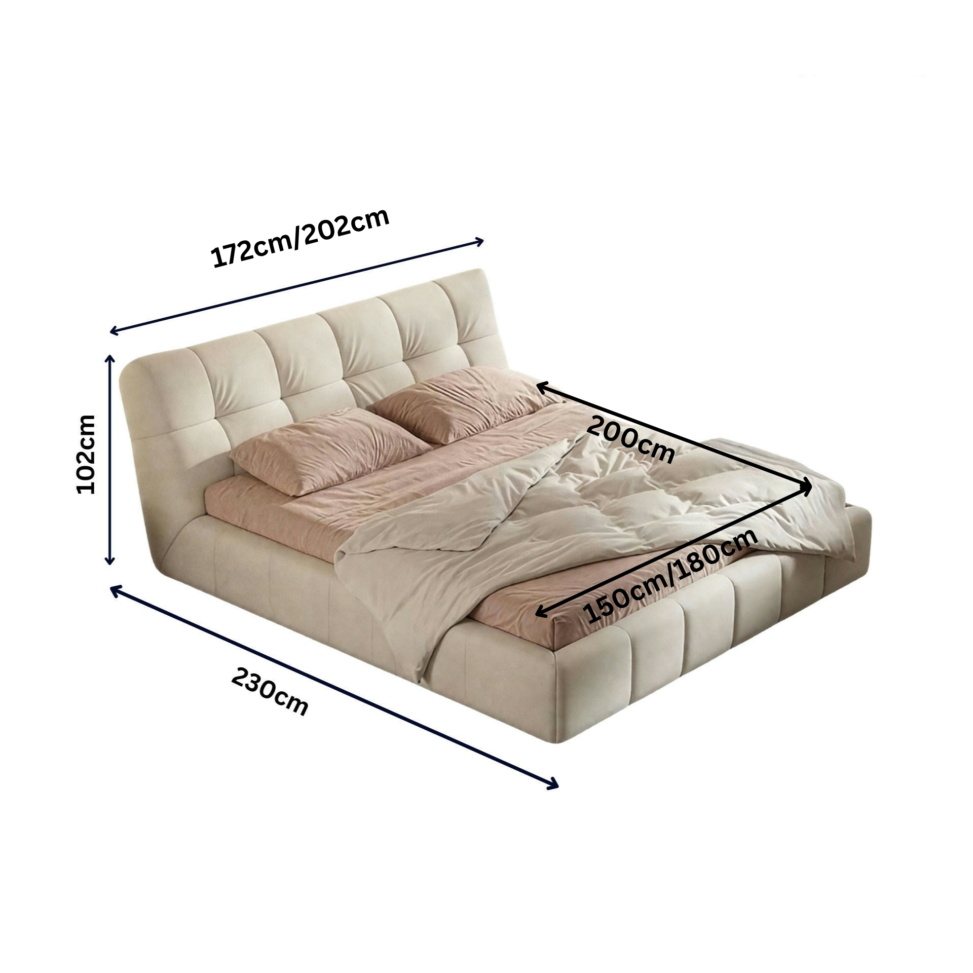 Doppelbett Selina