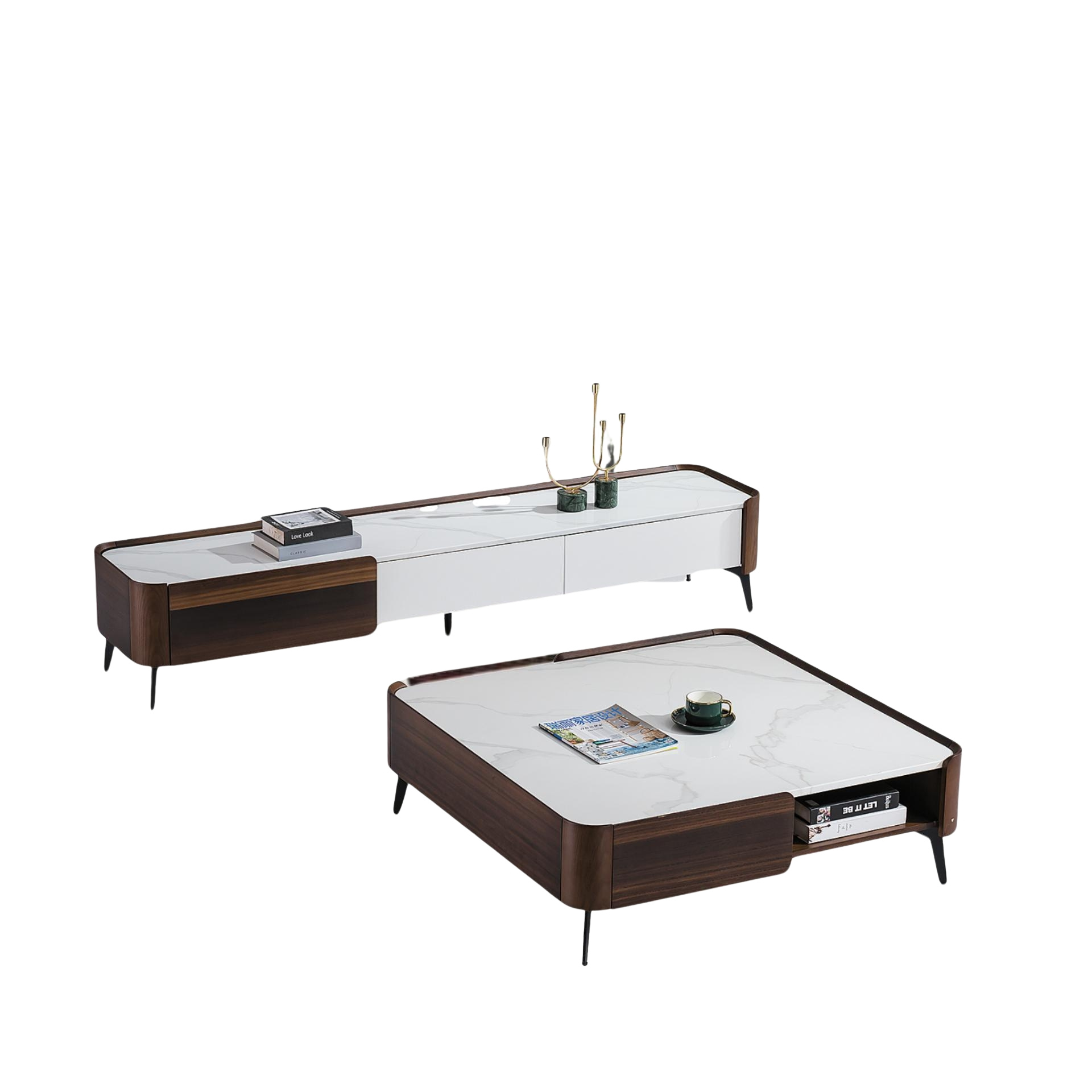 Designer Couchtisch und TV Board Jessen