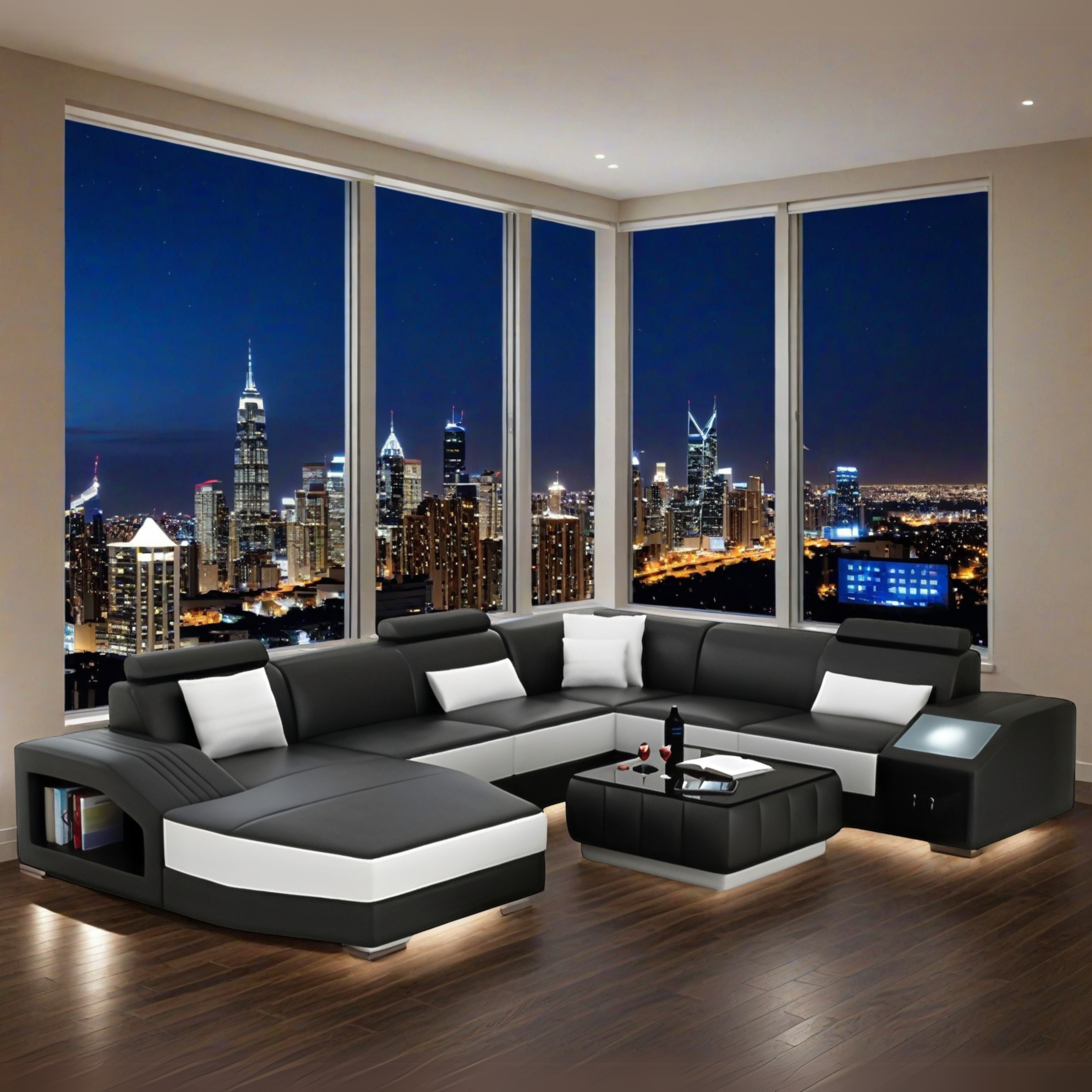 Sofa Kobe - Wohnlandschaft U-form