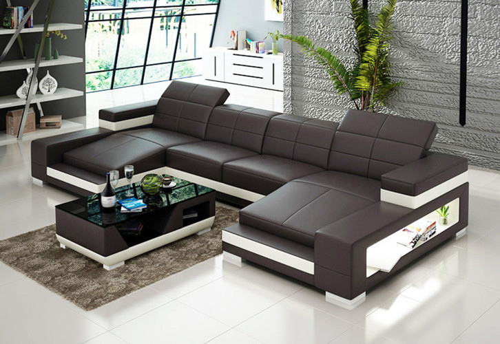Sofa Vilnius - Wohnlandschaft U-form
