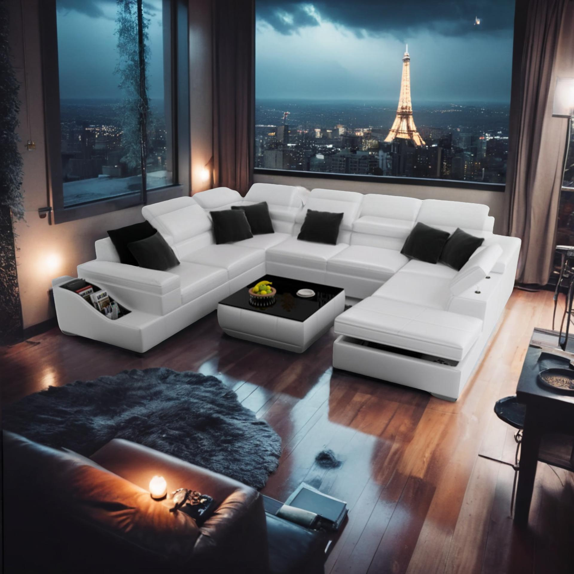 Sofa Oberstaufen Wohnlandschaft U-form
