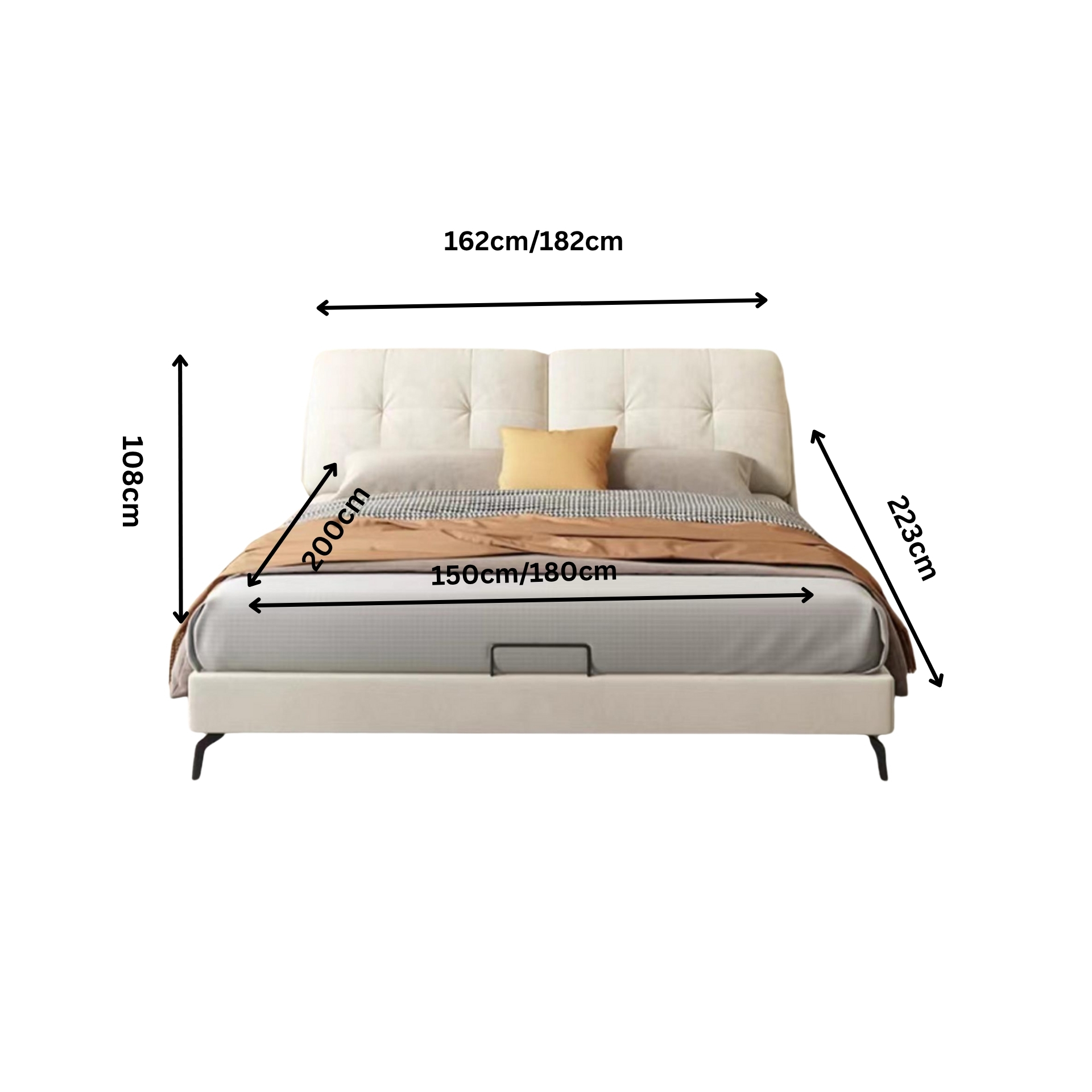 Doppelbett Alvora