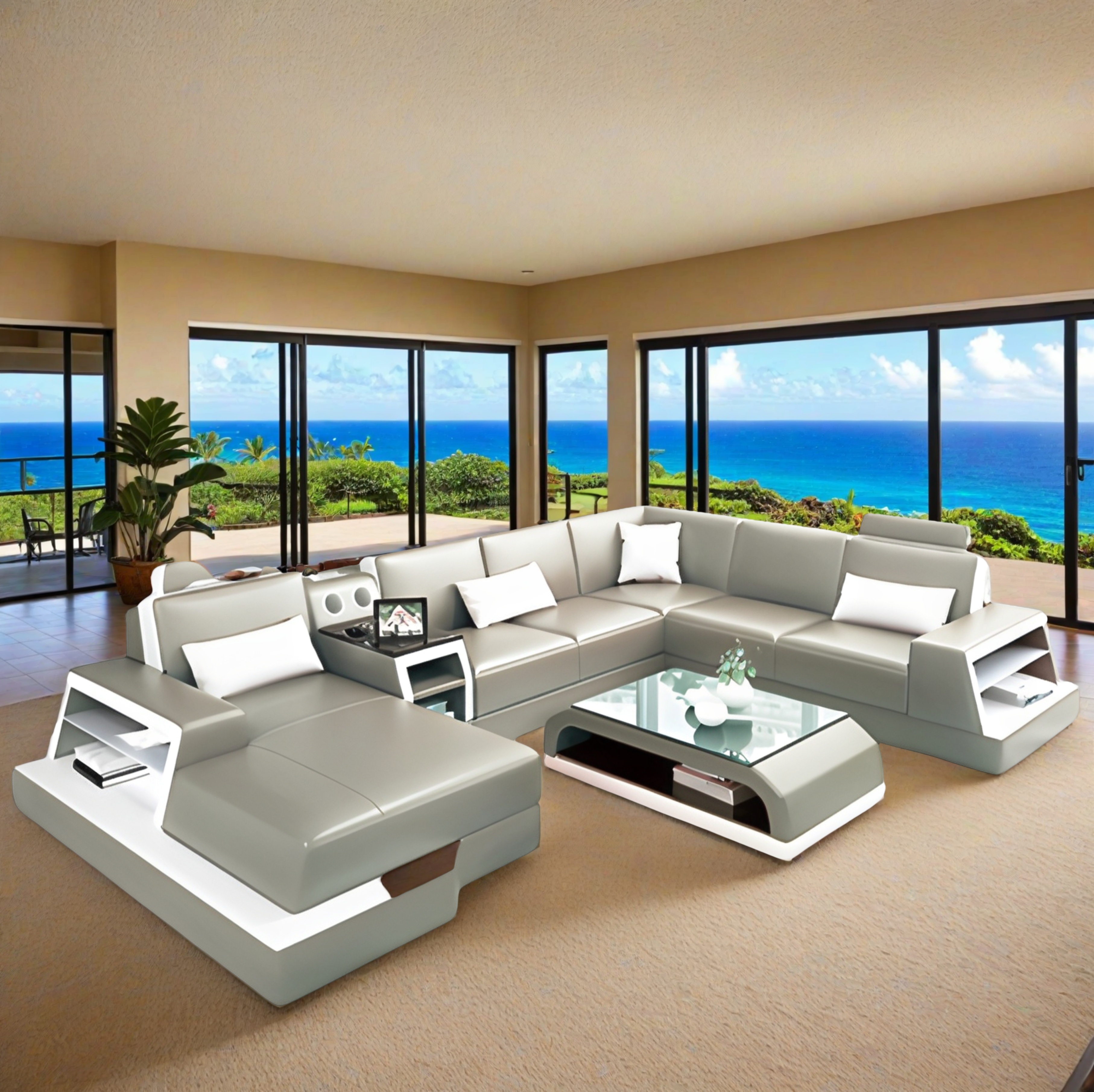 Sofa  Bern - Wohnlandschaft U-form
