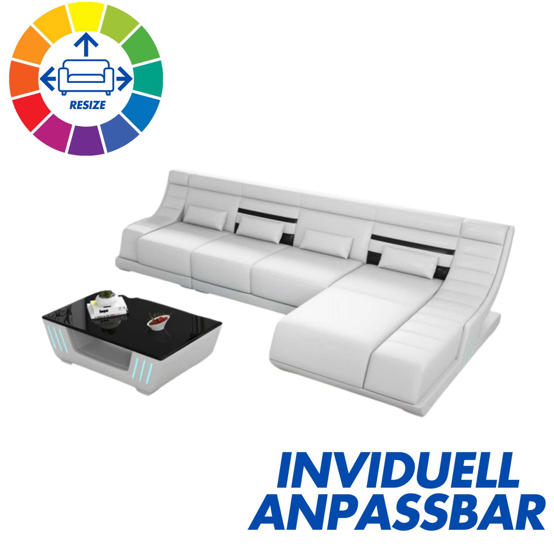 Sofa Leipzig - L-Form
