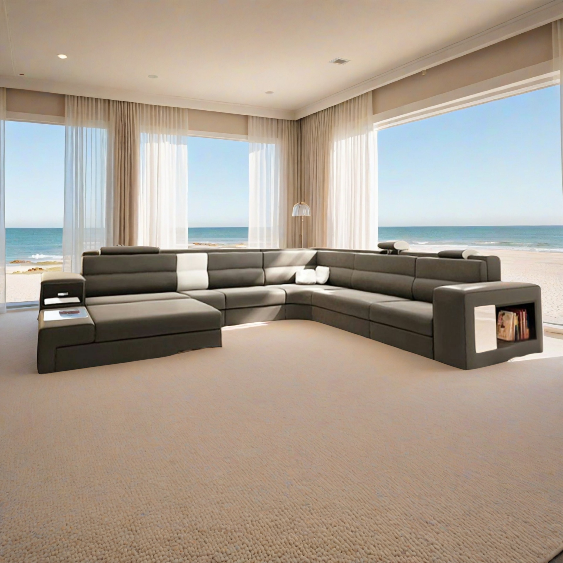 Sofa Berlin - Wohnlandschaft U-form