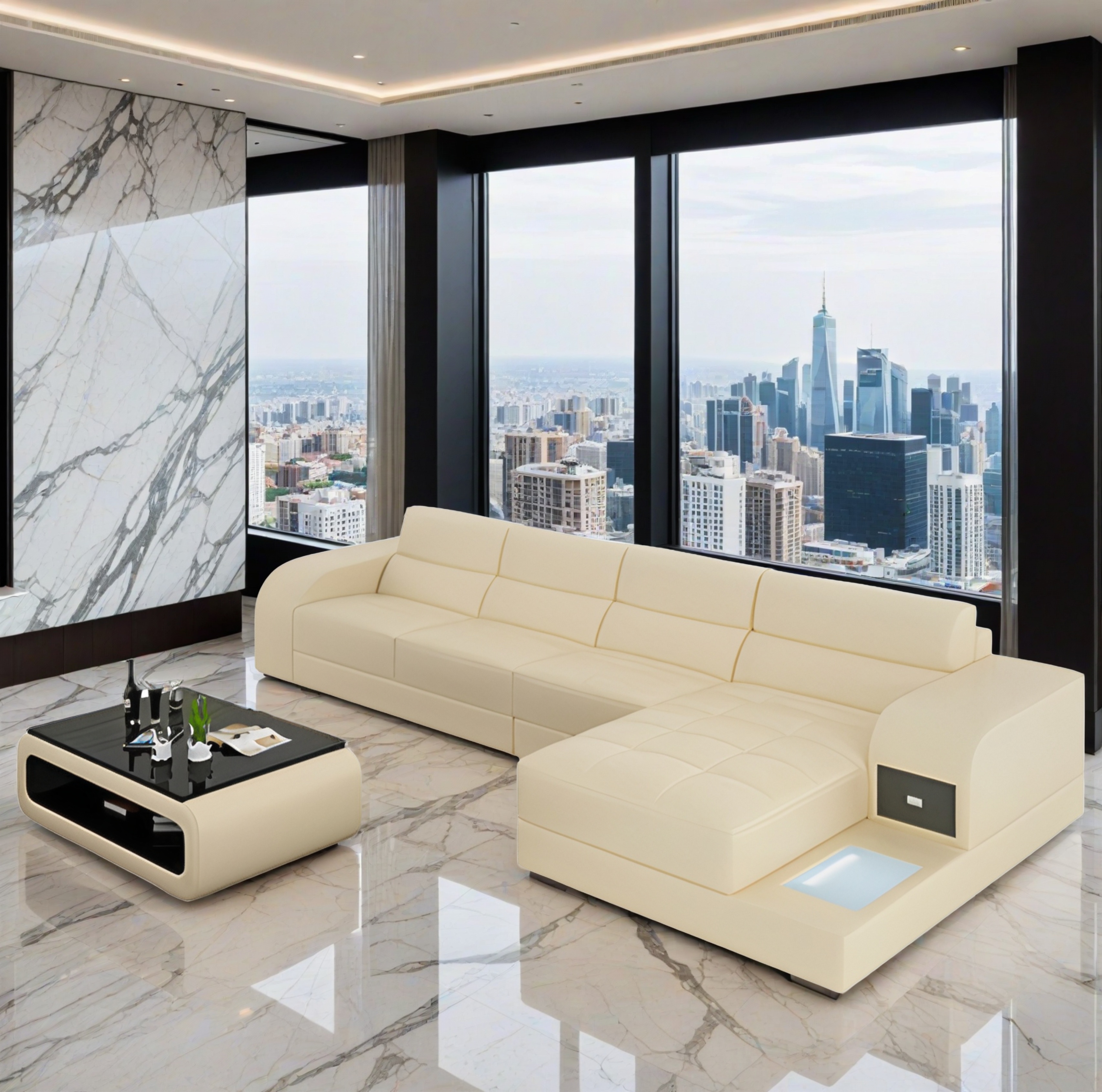 Sofa Vercelli - L-Form