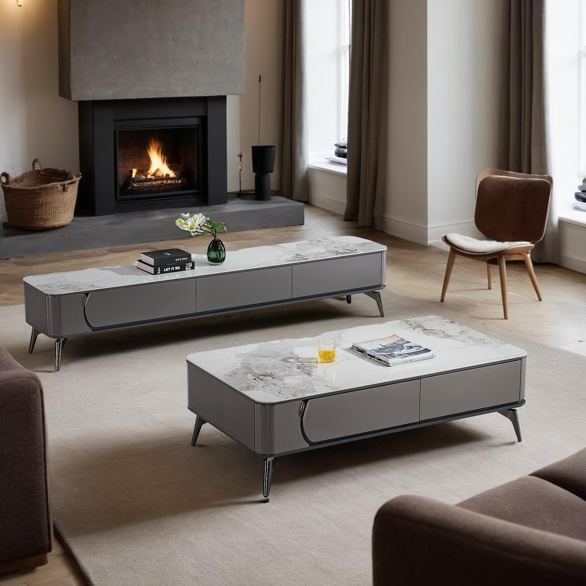 Designer Couchtisch und TV Board Sangerhausen