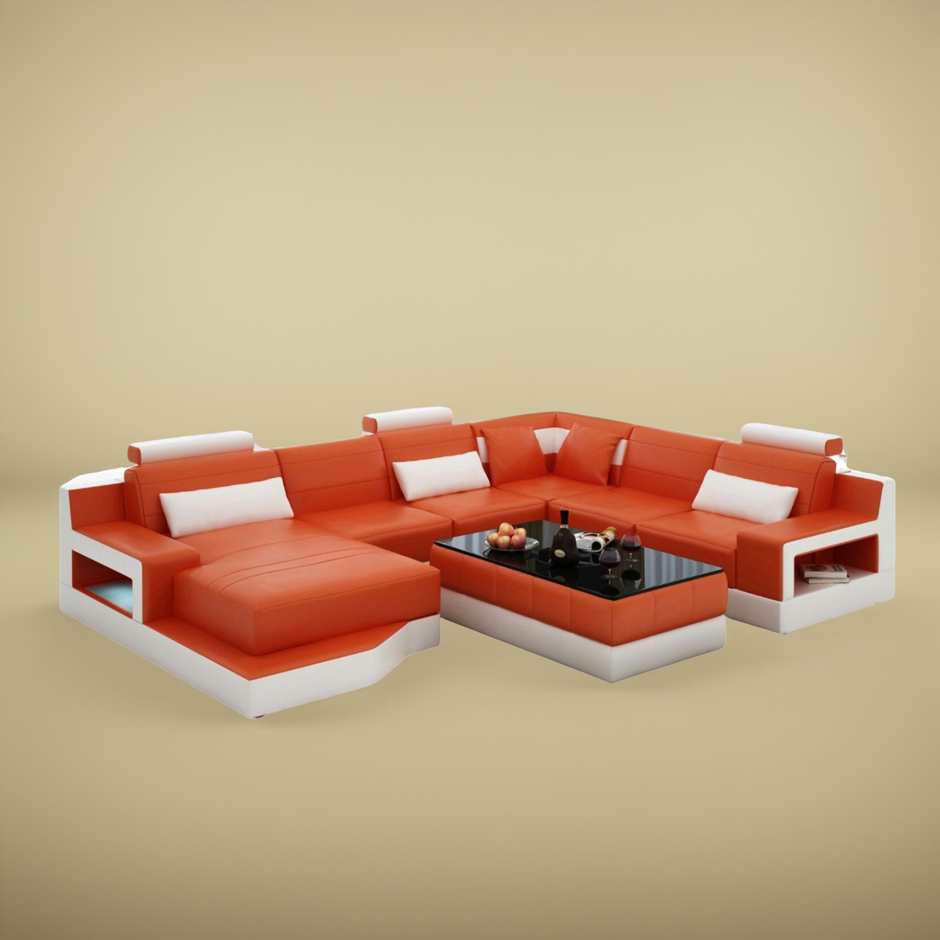 Sofa Tokyo - Wohnlandschaft U-Form 