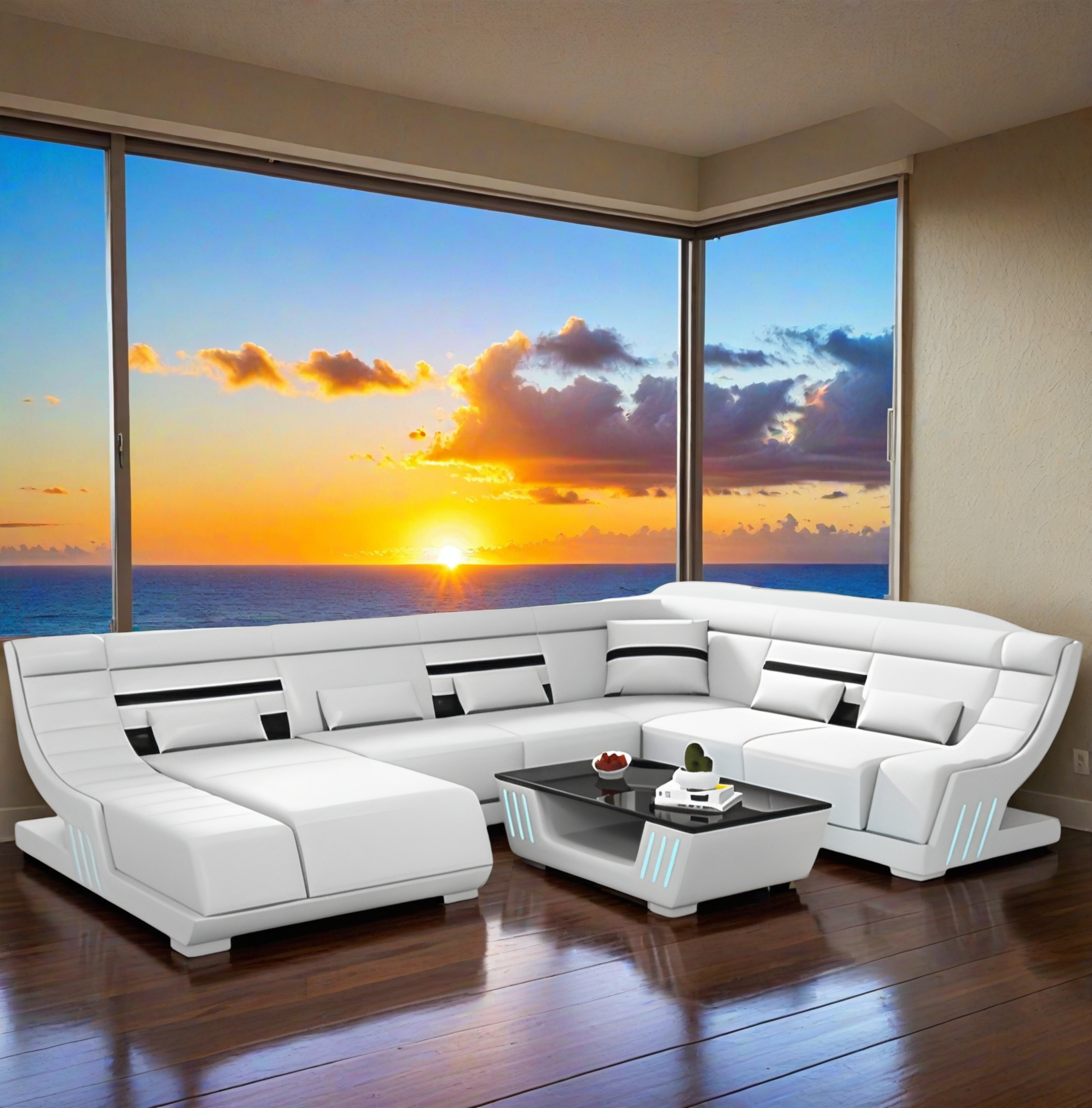  Sofa Osaka -Wohnlandschaft U-form