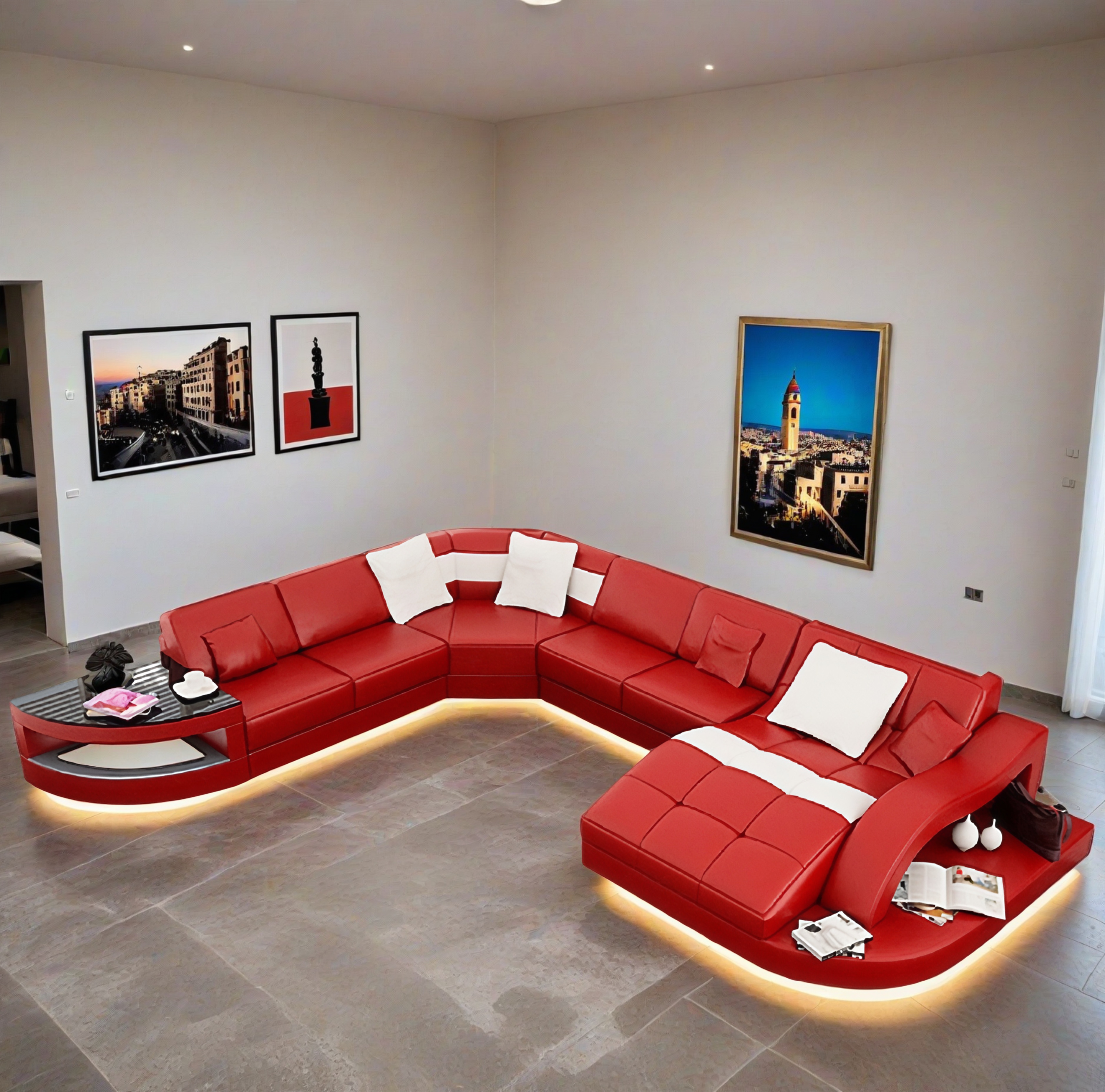 Sofa Bali -  Wohnlandschaft U-form