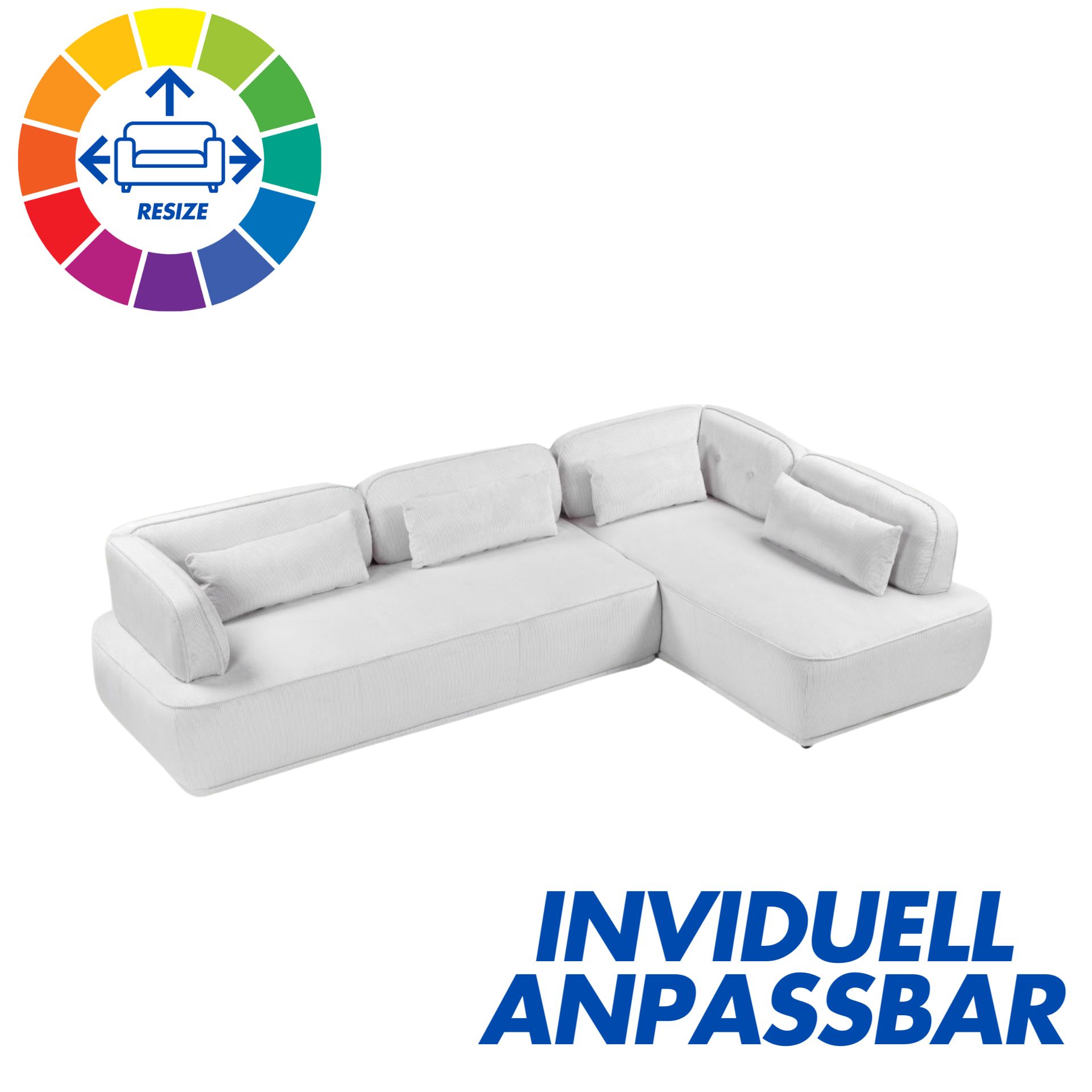 Sofa L-Form  Bruckmühl