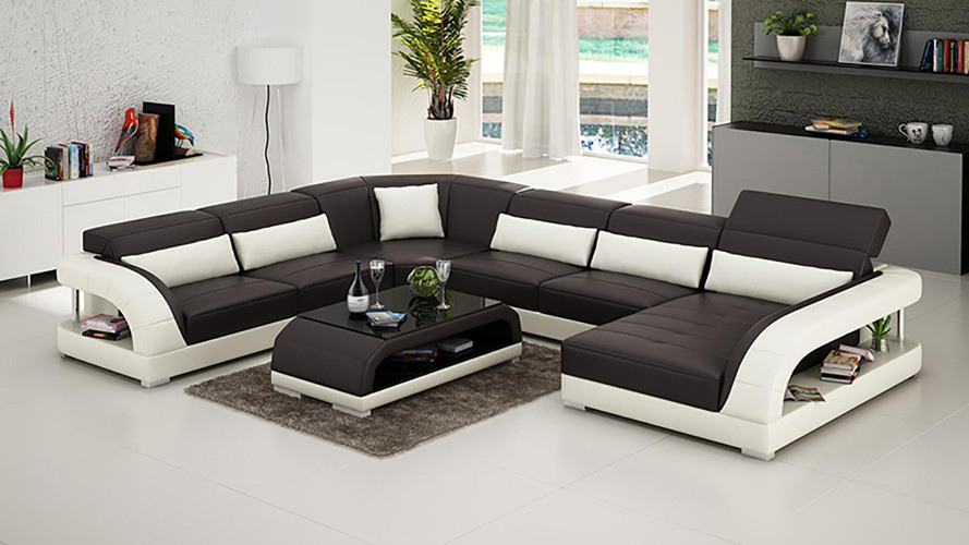 Sofa Dessau - Wohnlandschaft U-form