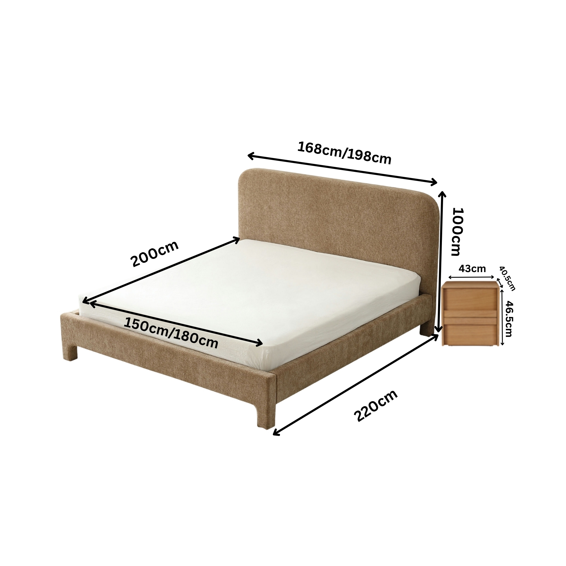 Doppelbett Velaros Spire