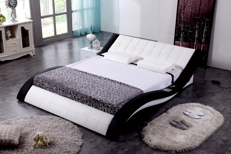 LED Doppel Bett Leeds