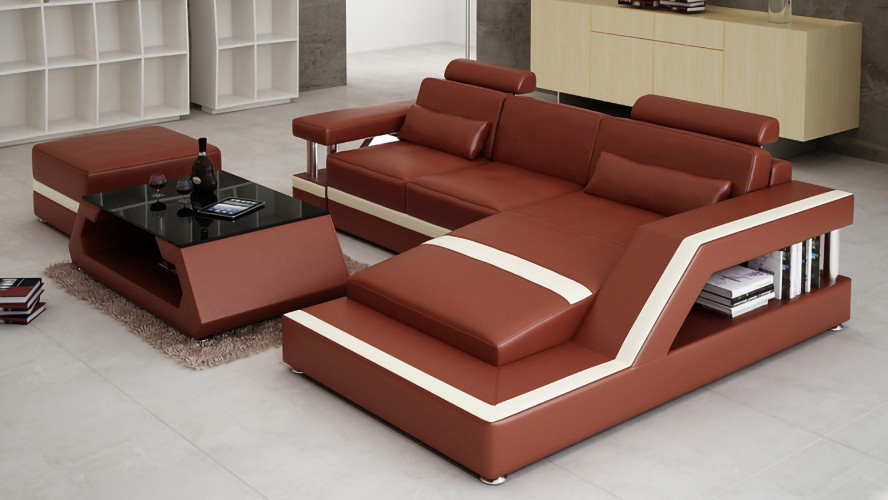  Sofa 2er sitzer + Hocker Sapporo