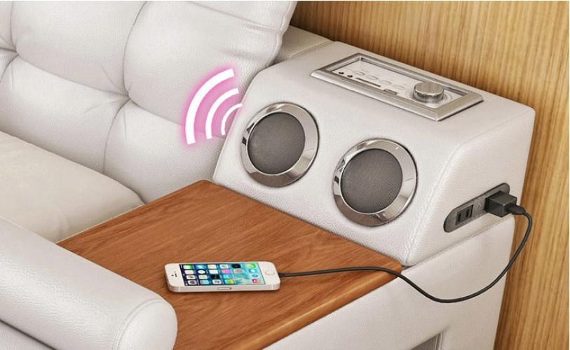 Doppelbett Grau Snowfall