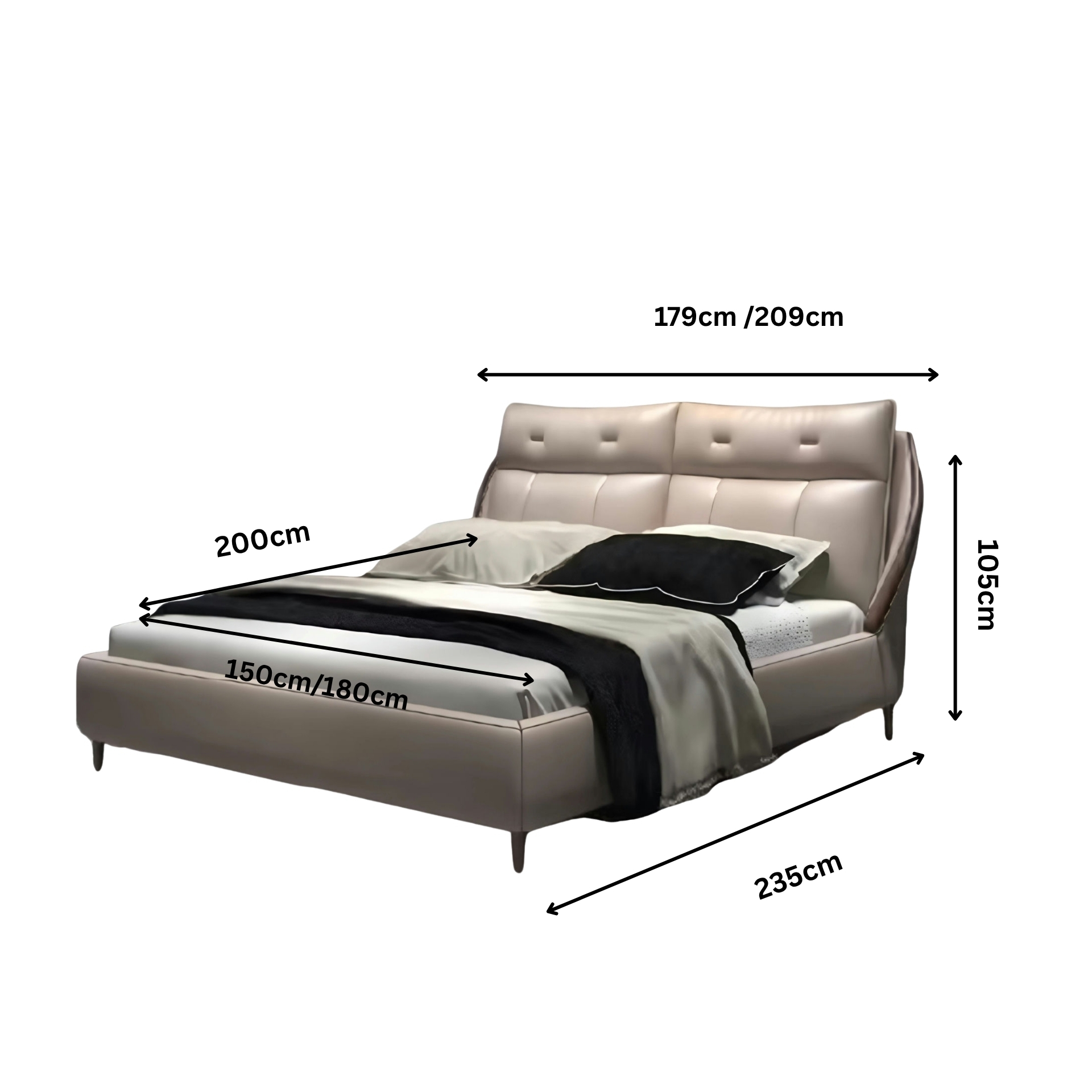Doppelbett Tovira