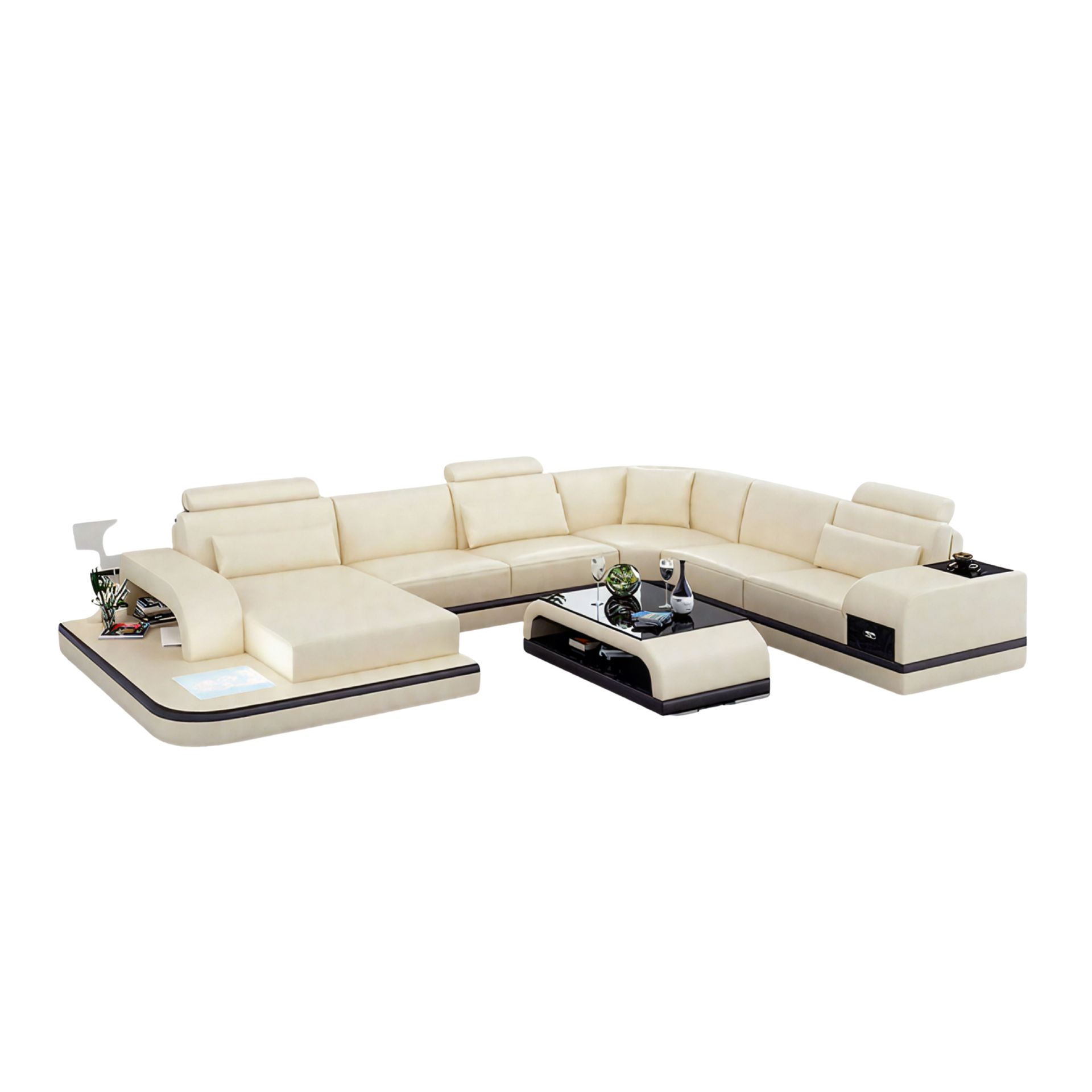 Sofa Frankfurt am Main - Wohnlandschaft U-form