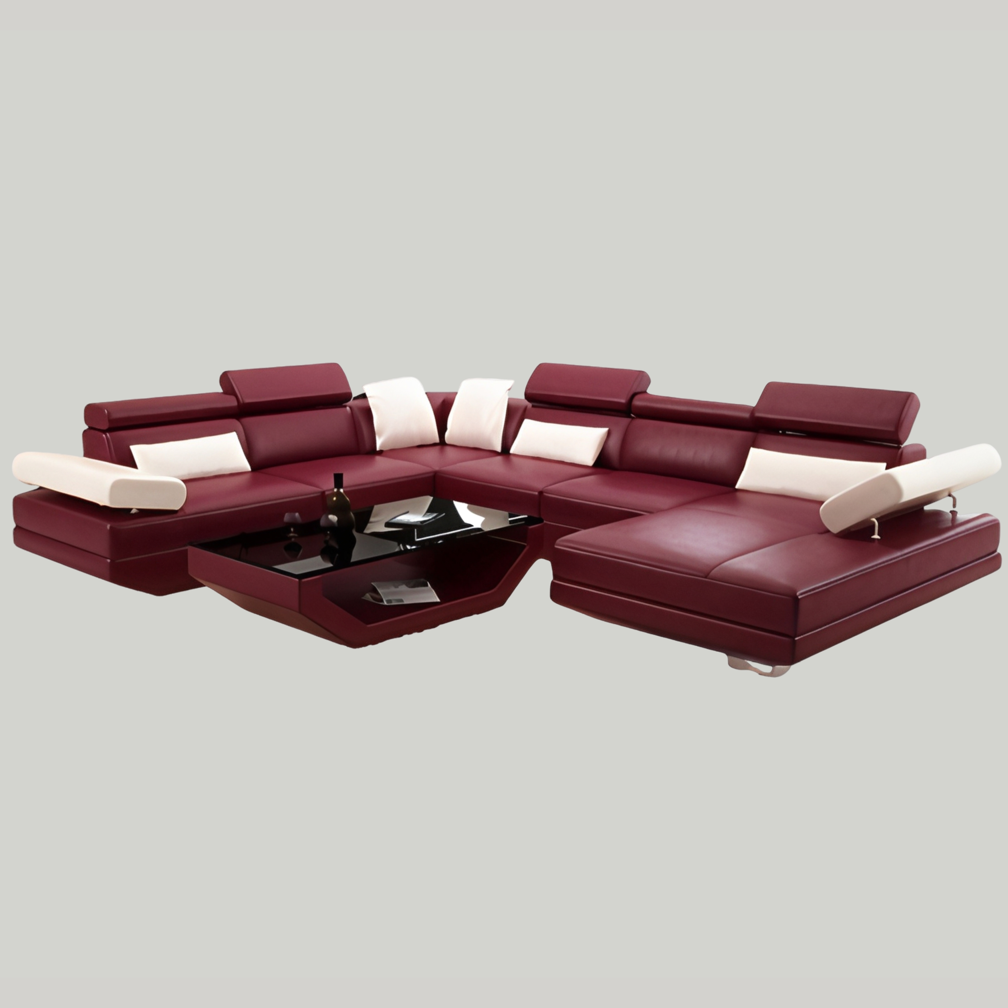 Sofa Erfurt - Wohnlandschaft U-form