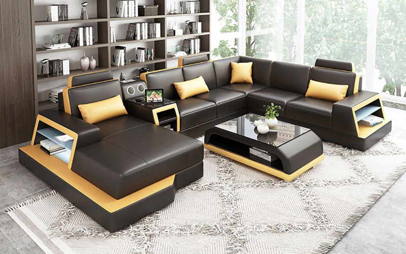 Sofa  Bern - Wohnlandschaft U-form