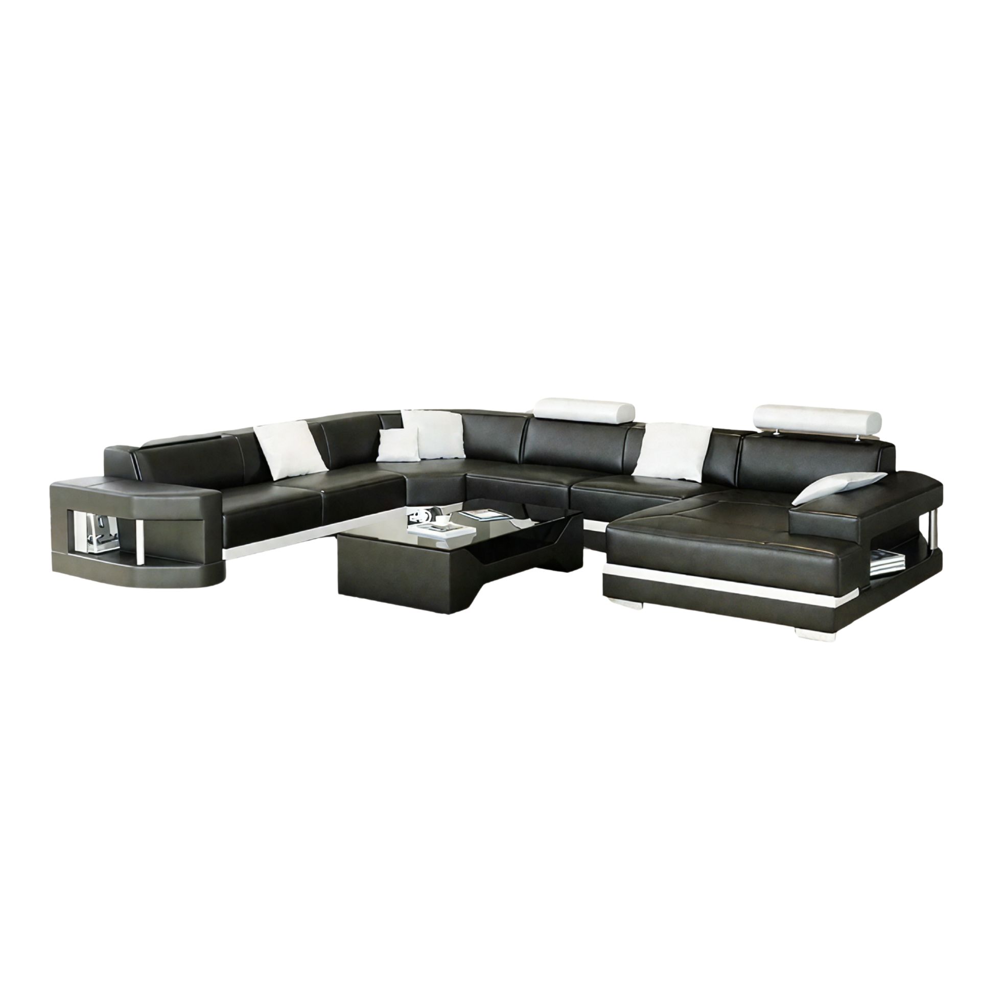 Sofa Zürich - Wohnlandschaft U-form