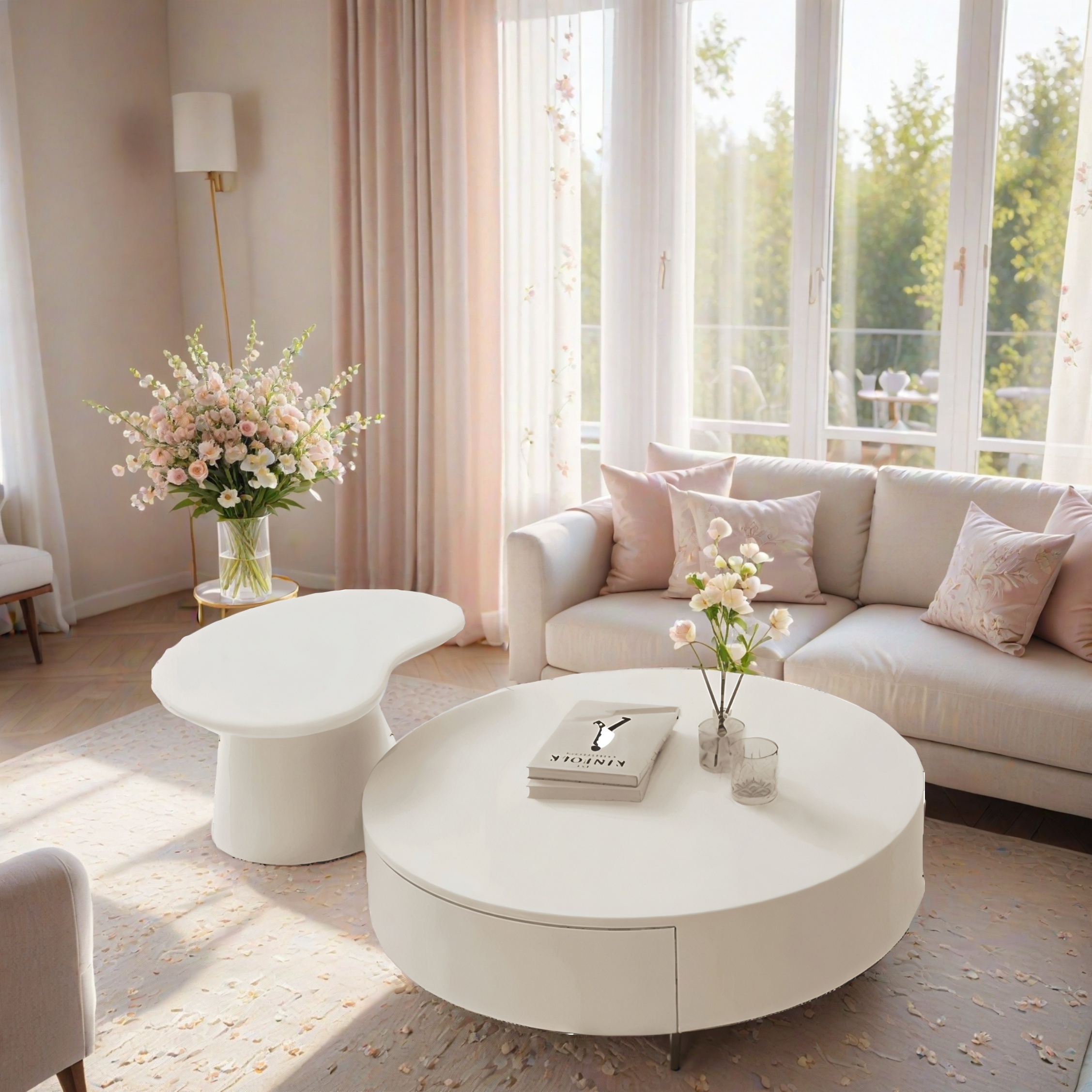 Couchtisch Trapeang Thum