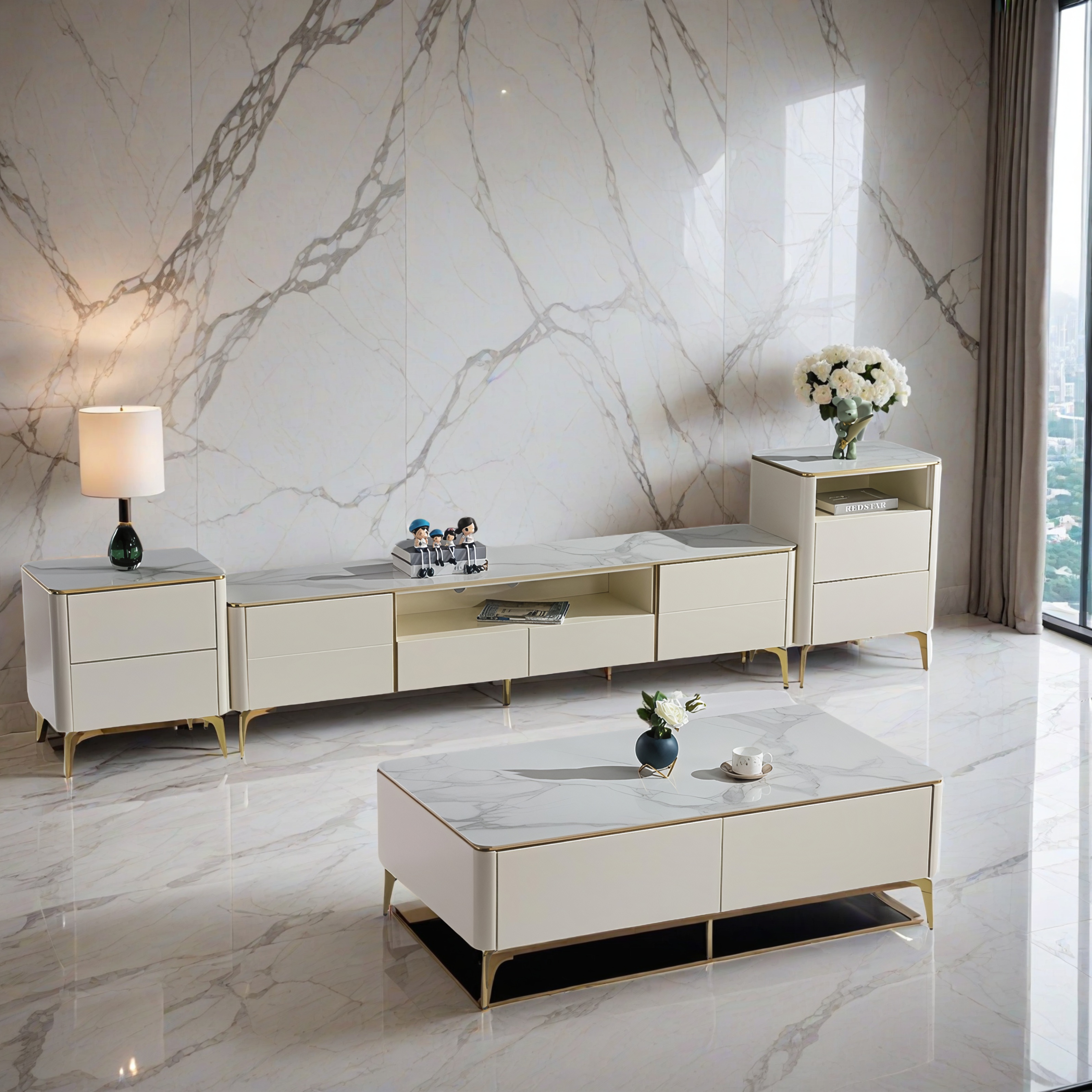 Designer Couchtisch und TV Board Oschersleben