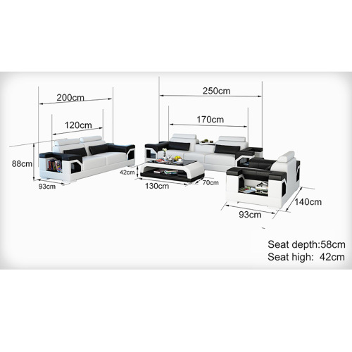 L-Form Sofa + Sessel Toulon