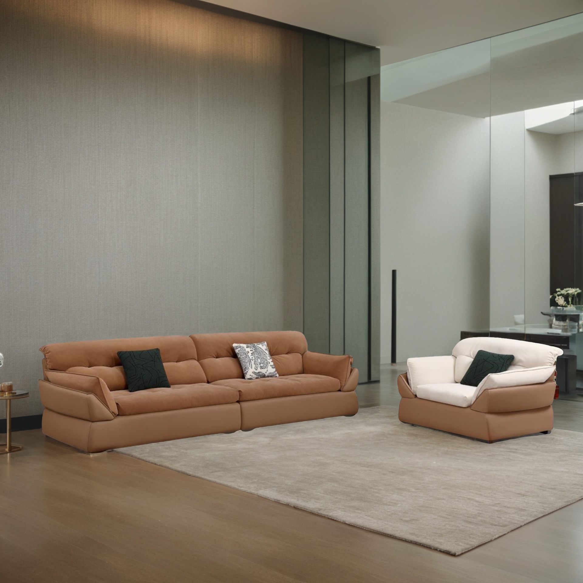 Sofa Vorin + Sessel