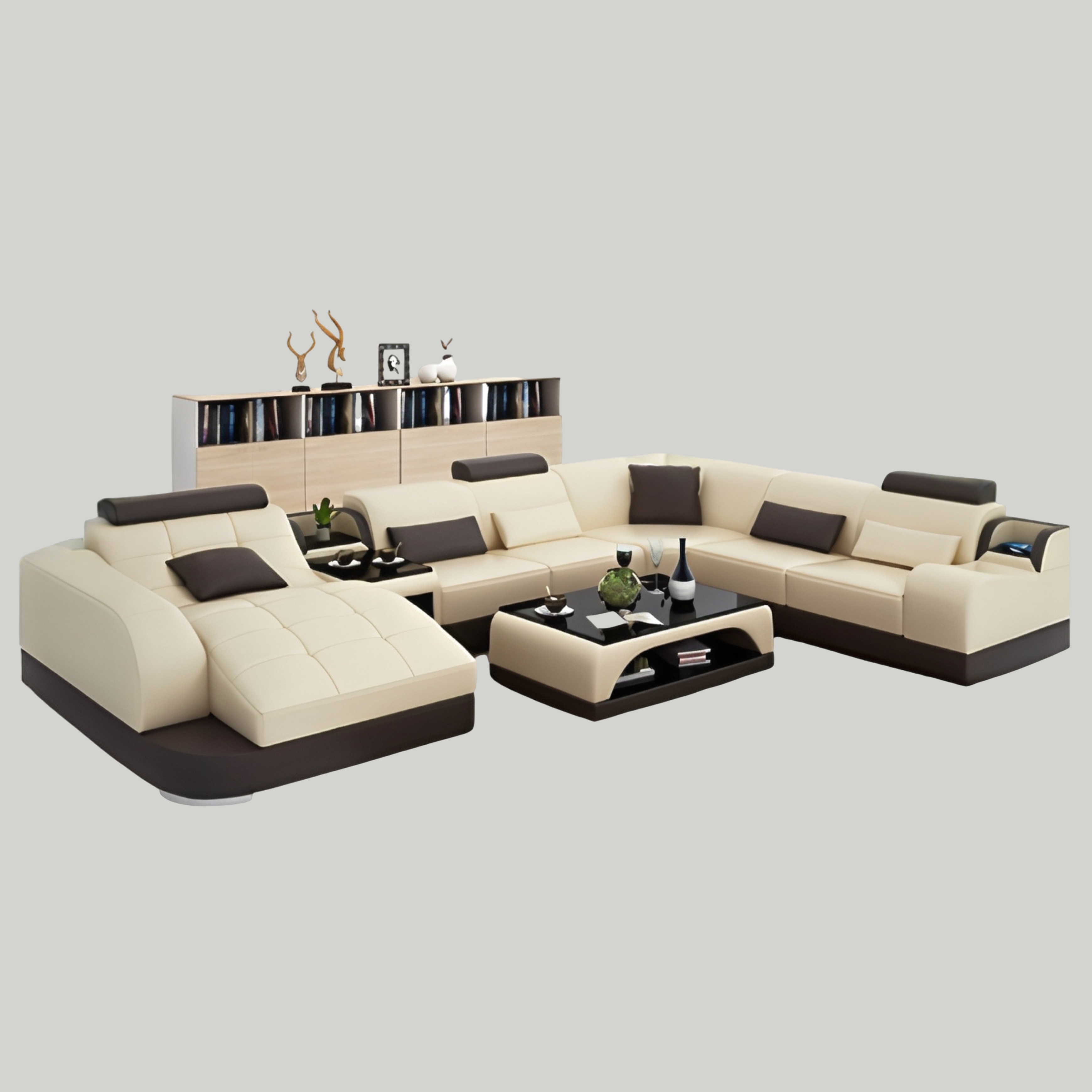Sofa Hawaii - Wohnlandschaft U-Form 