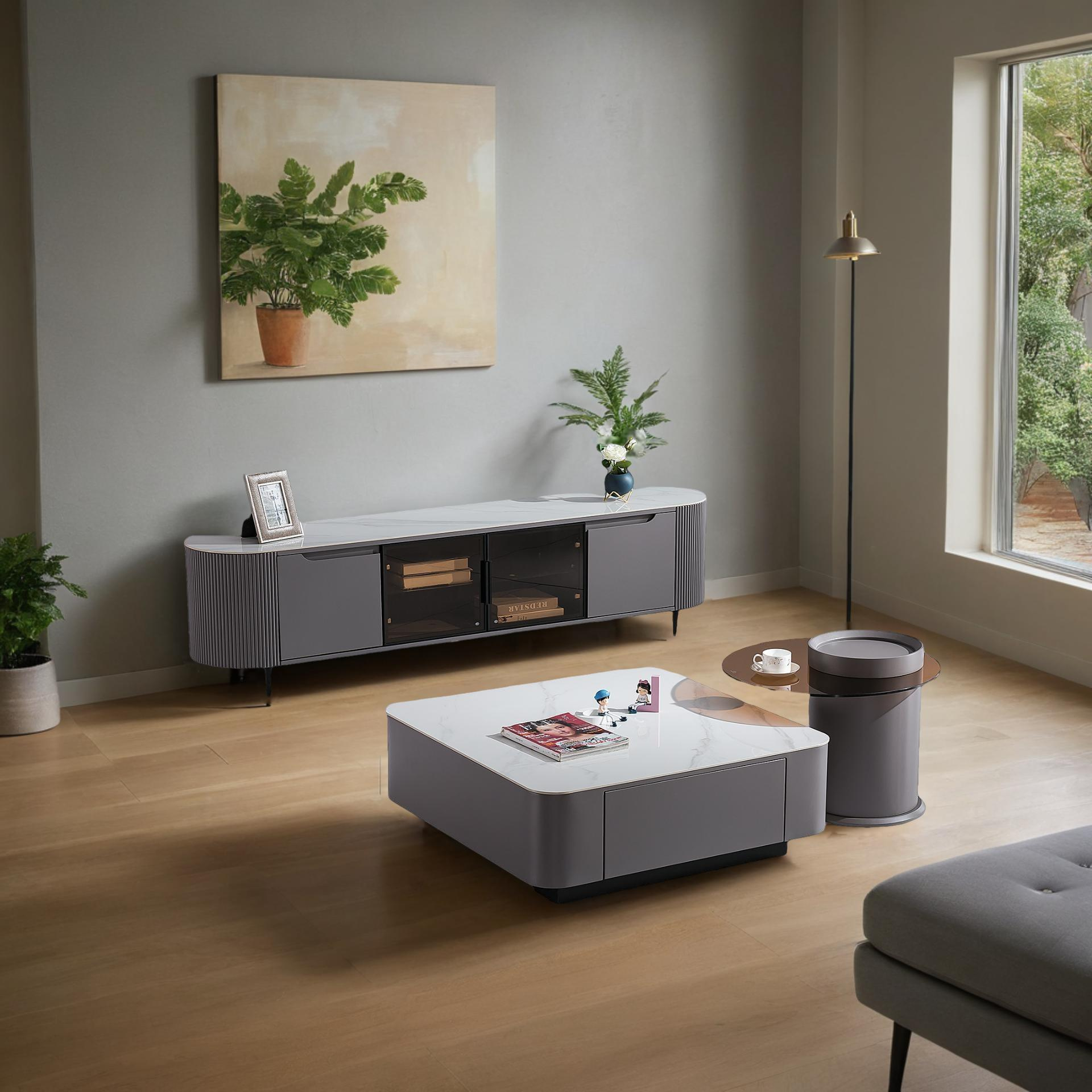 Designer Couchtisch und TV Board Gardelegen