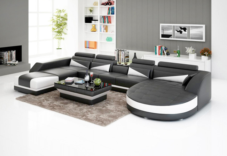 Sofa Dessau - Wohnlandschaft U-form