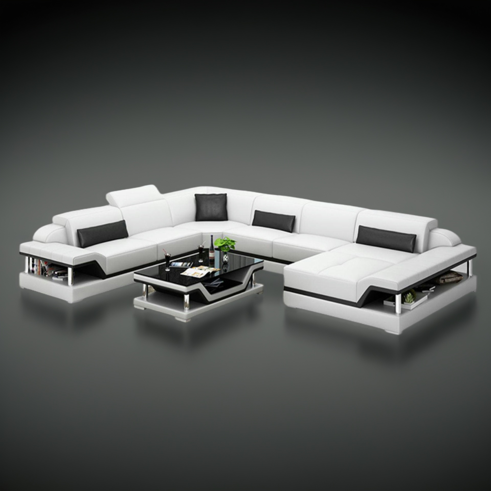 Sofa Dresden -  Wohnlandschaft U-form