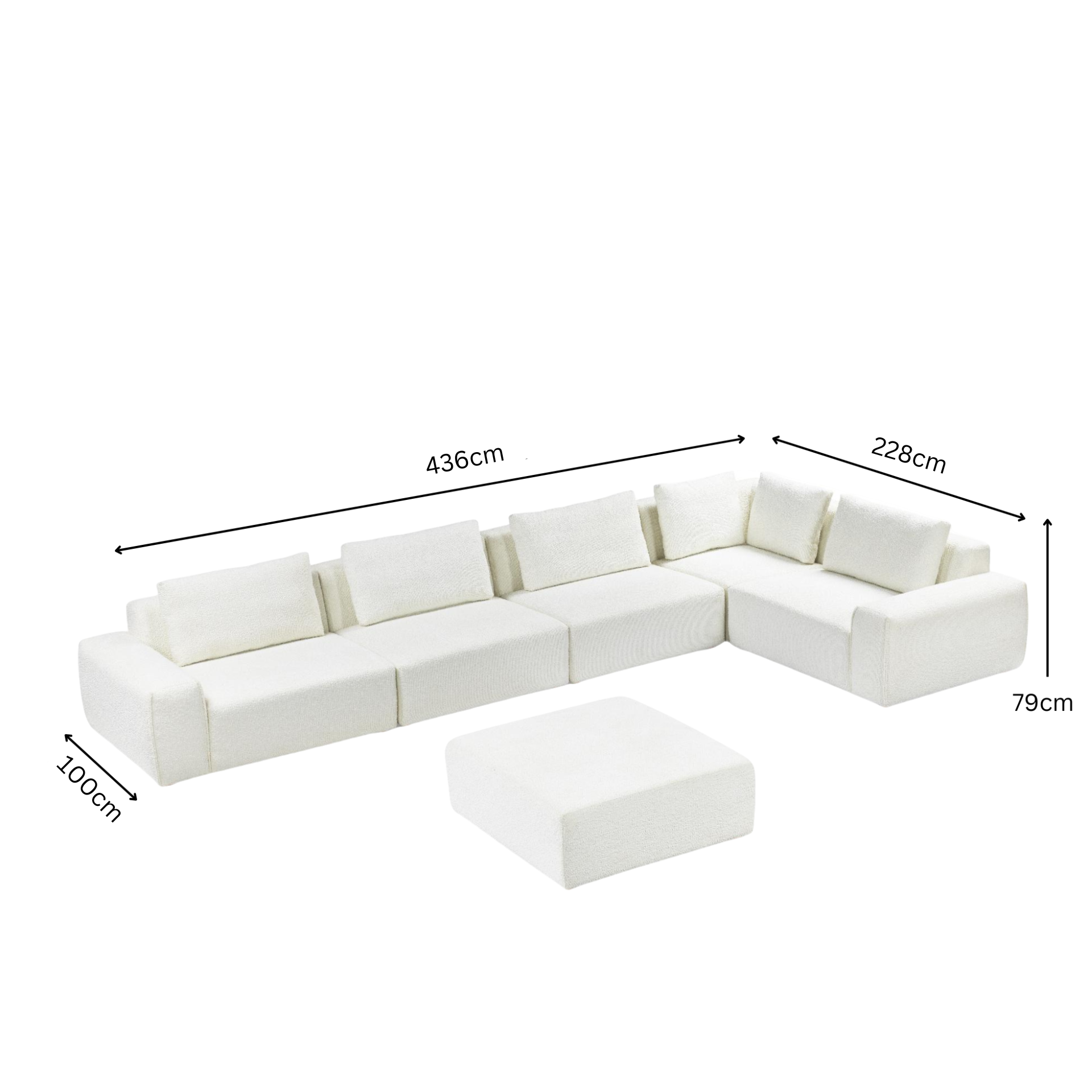 Ecksofa Chieming