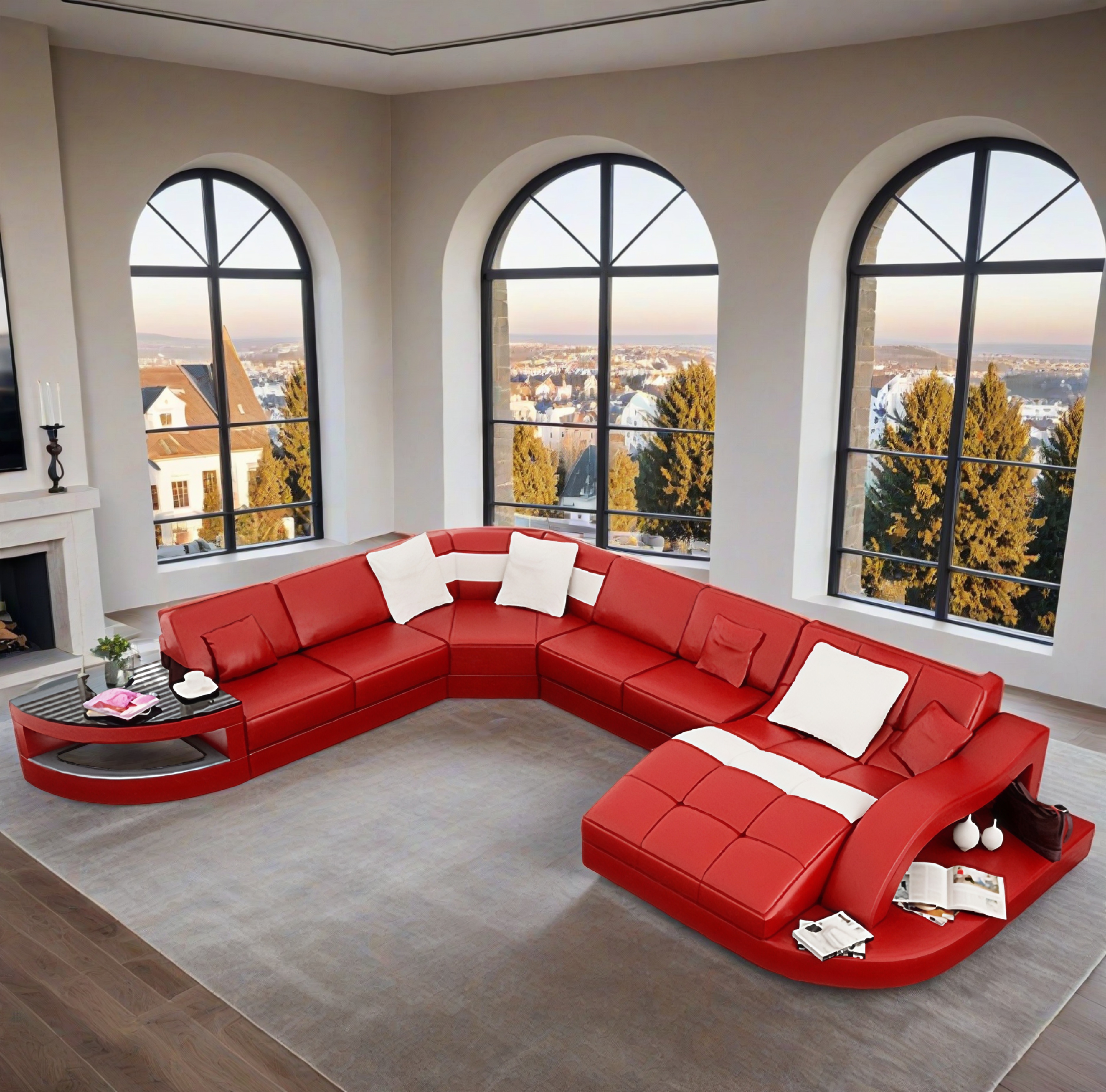 Sofa Bali -  Wohnlandschaft U-form