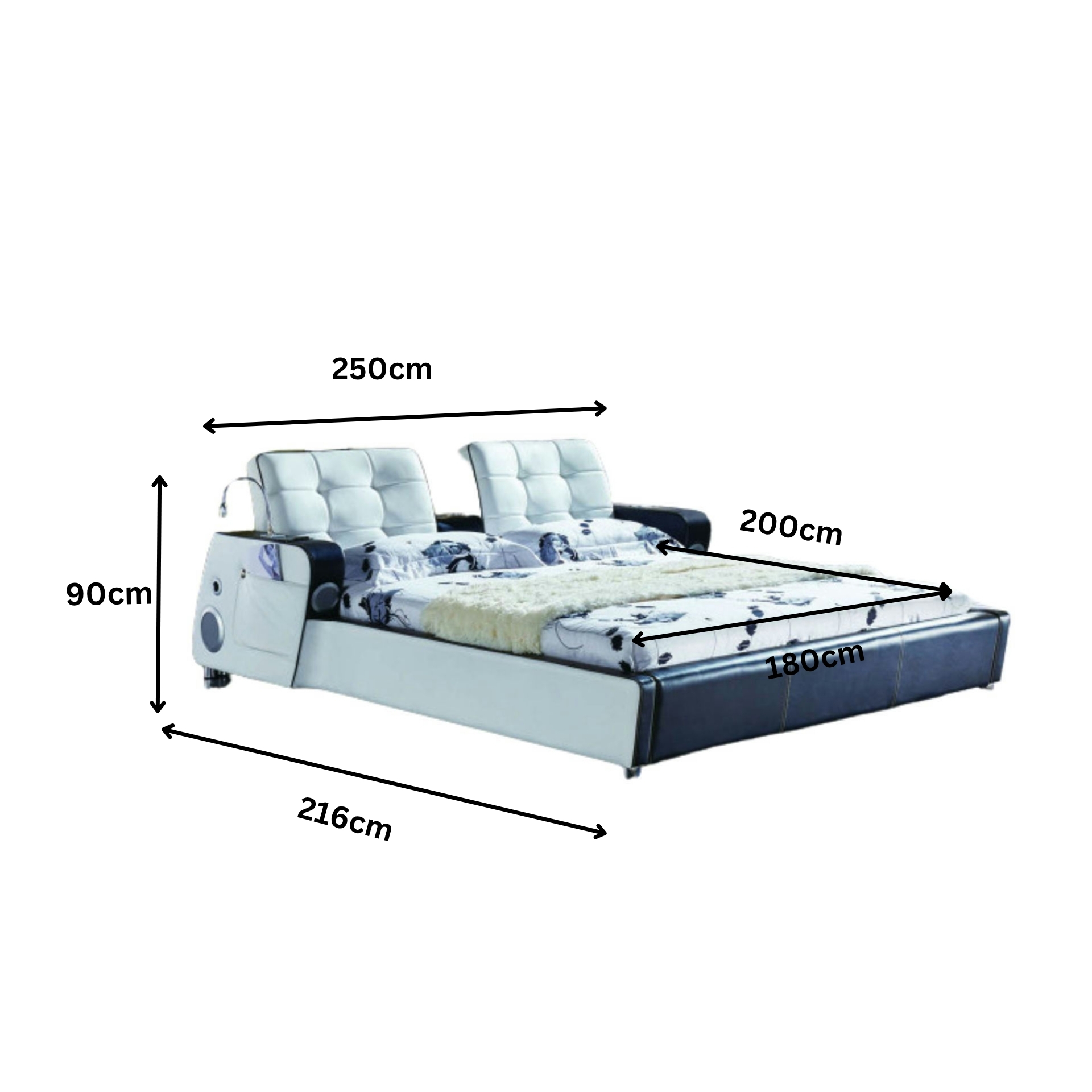 Smart Doppelbett  Salerno