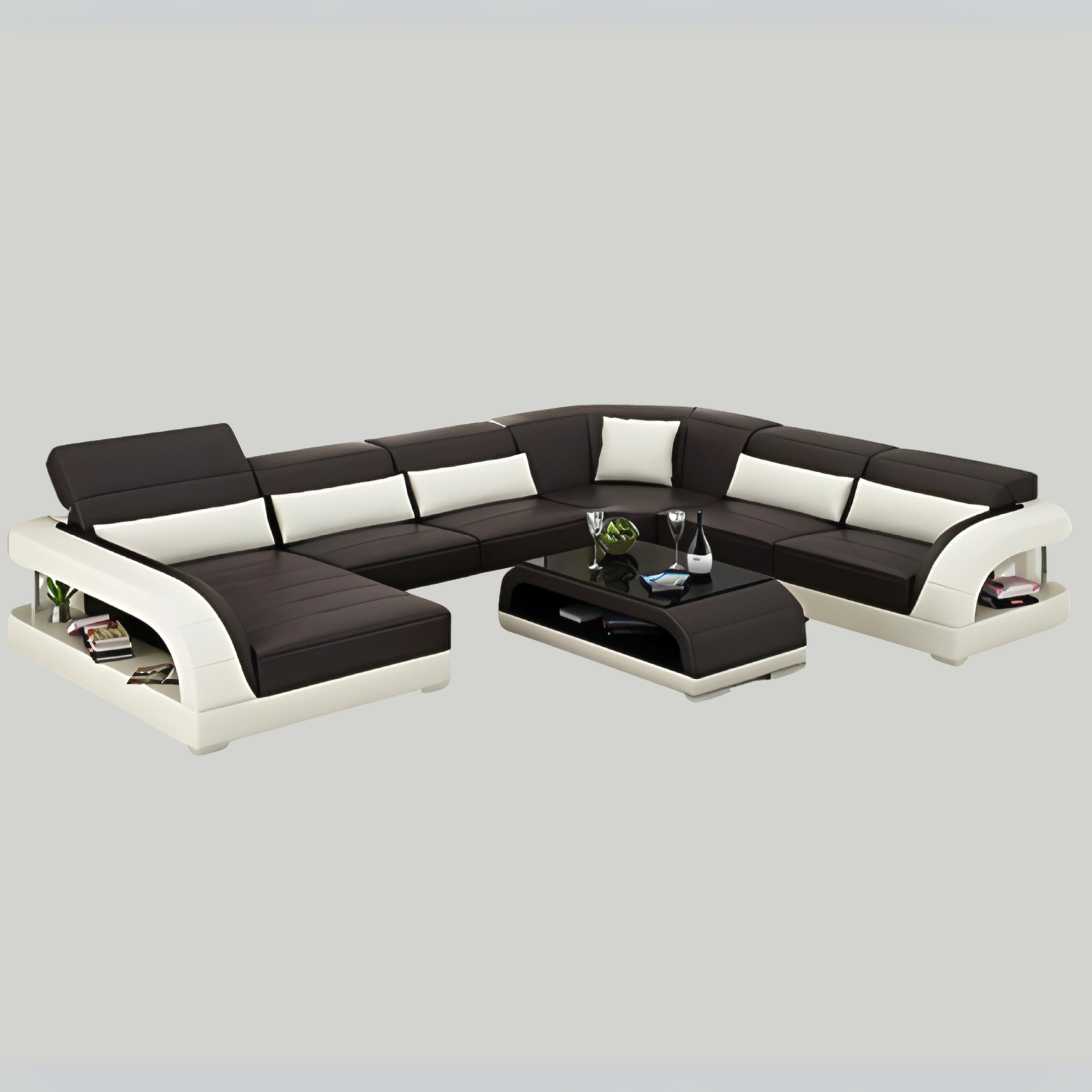 Sofa Massan - Wohnlandschaft U-form