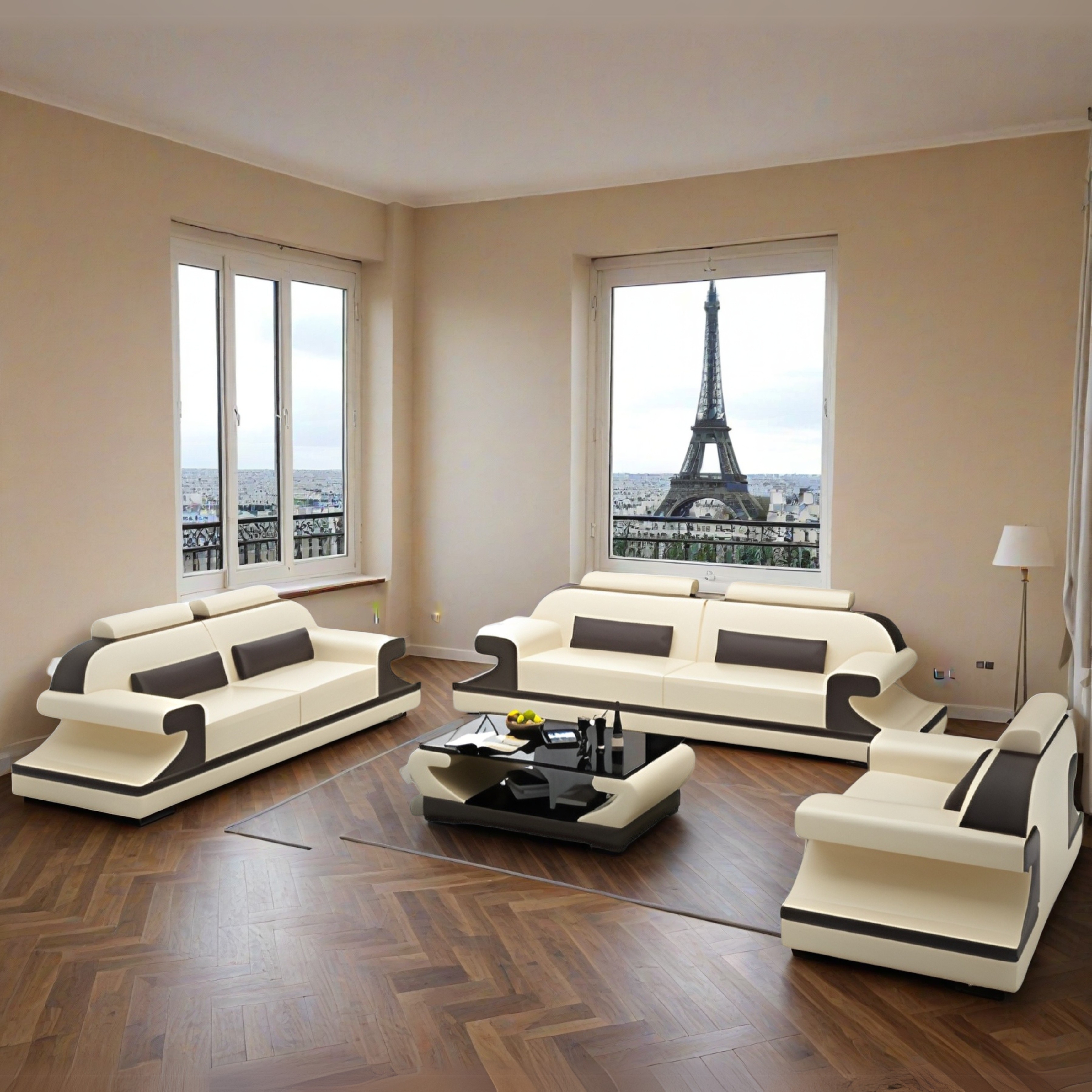 Sofa Set Bordeaux