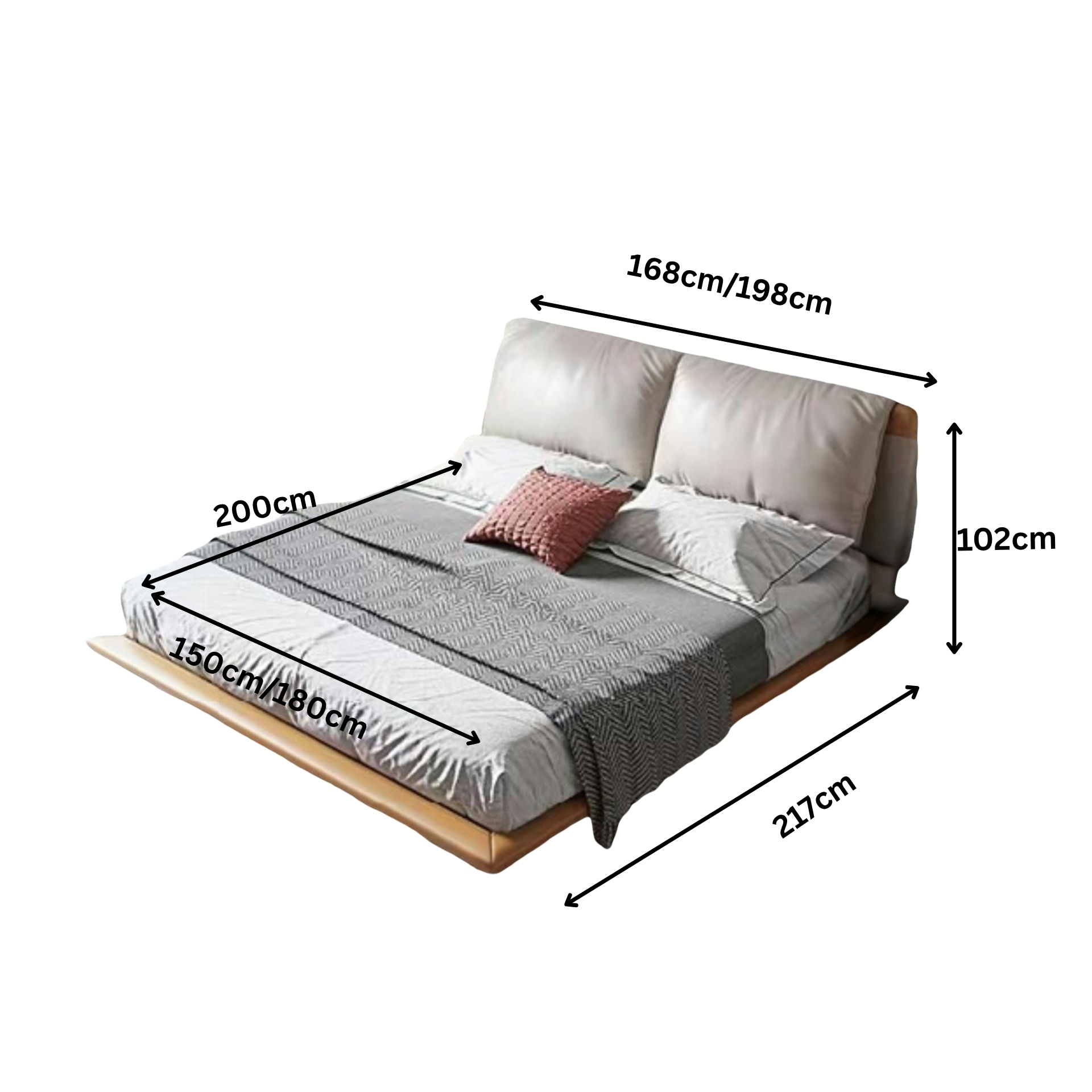 Doppelbett Ferona