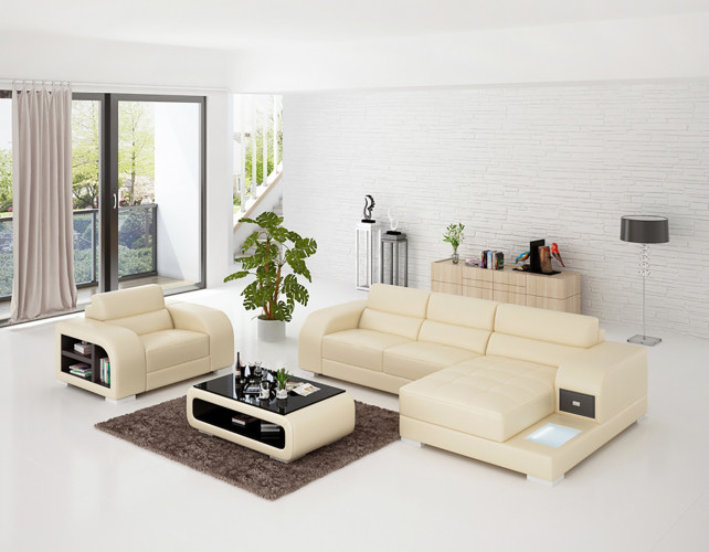 Sofa Vercelli - L-Form + Sessel