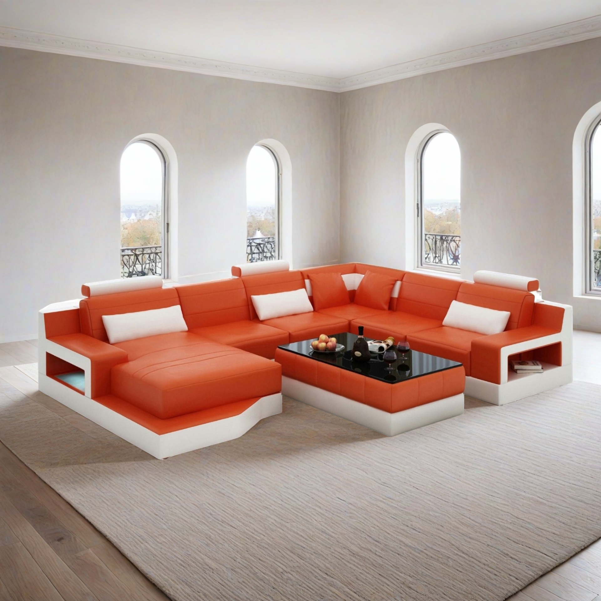 Sofa Tokyo - Wohnlandschaft U-Form 